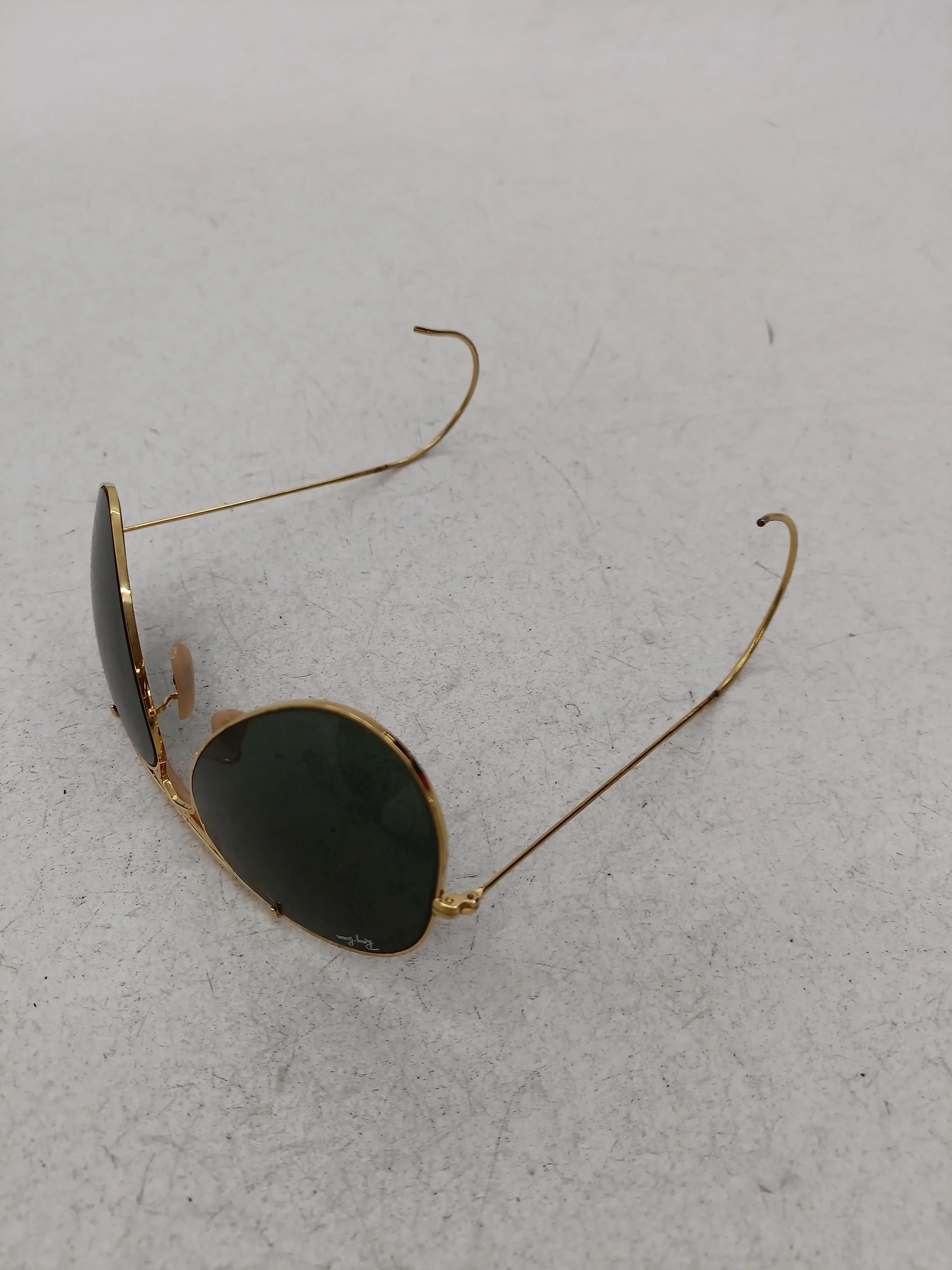 Ray-Ban Men's Sunglasses Gold Pilot - Image 4