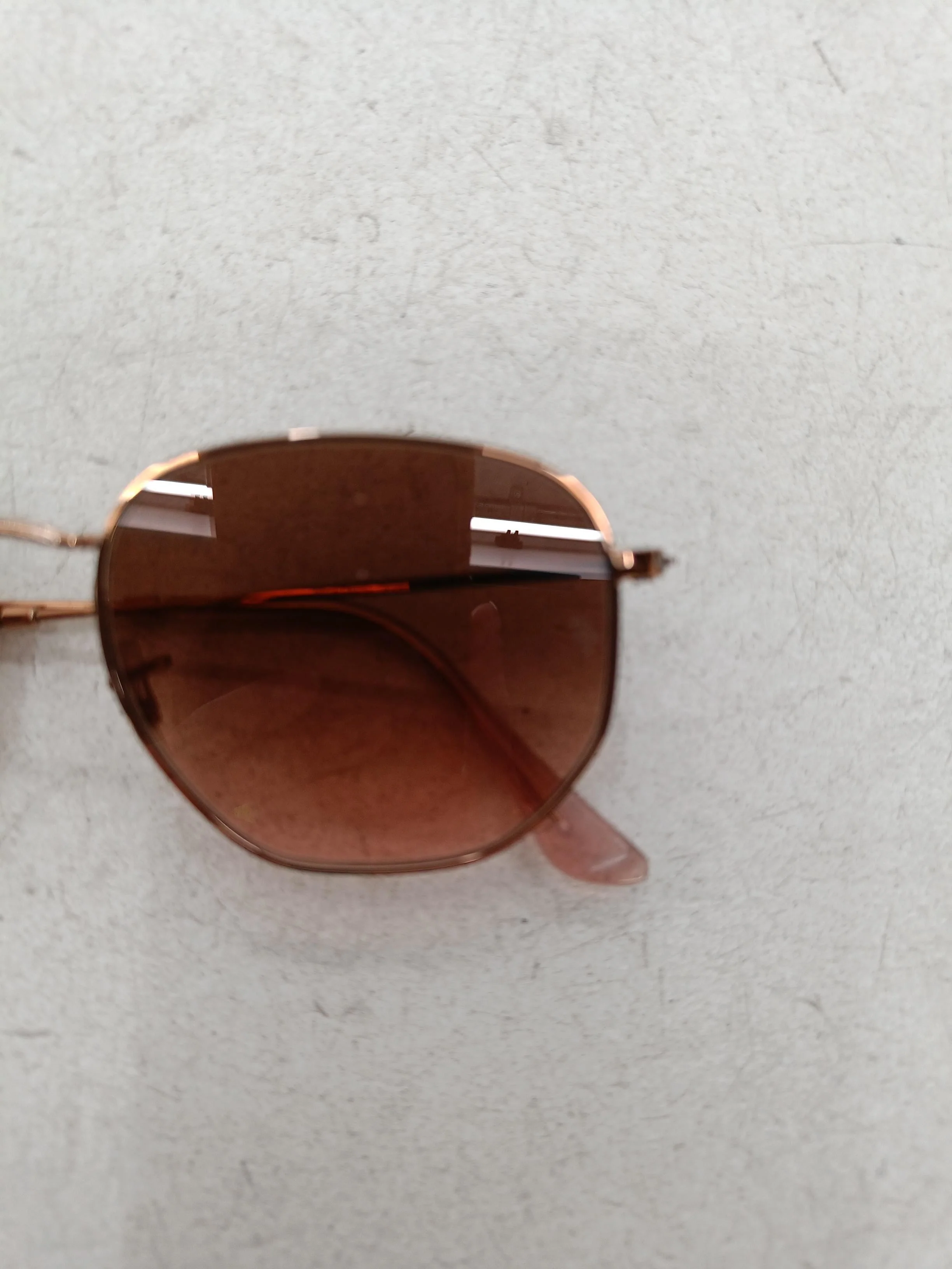 Ray-Ban Men's Sunglasses Gold Round - Image 3