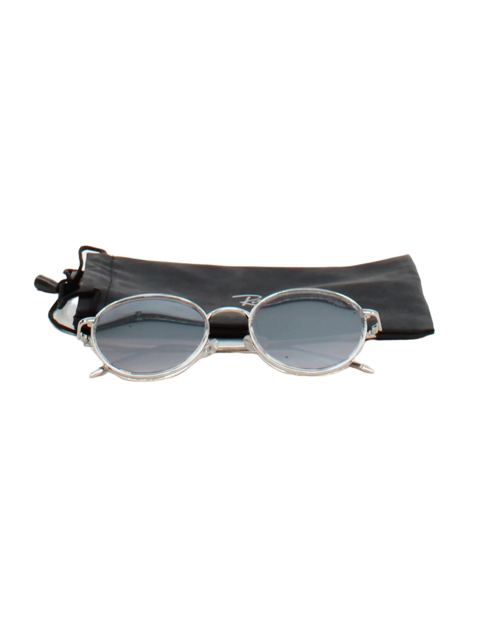 Ray-Ban Men's Sunglasses Silver Round