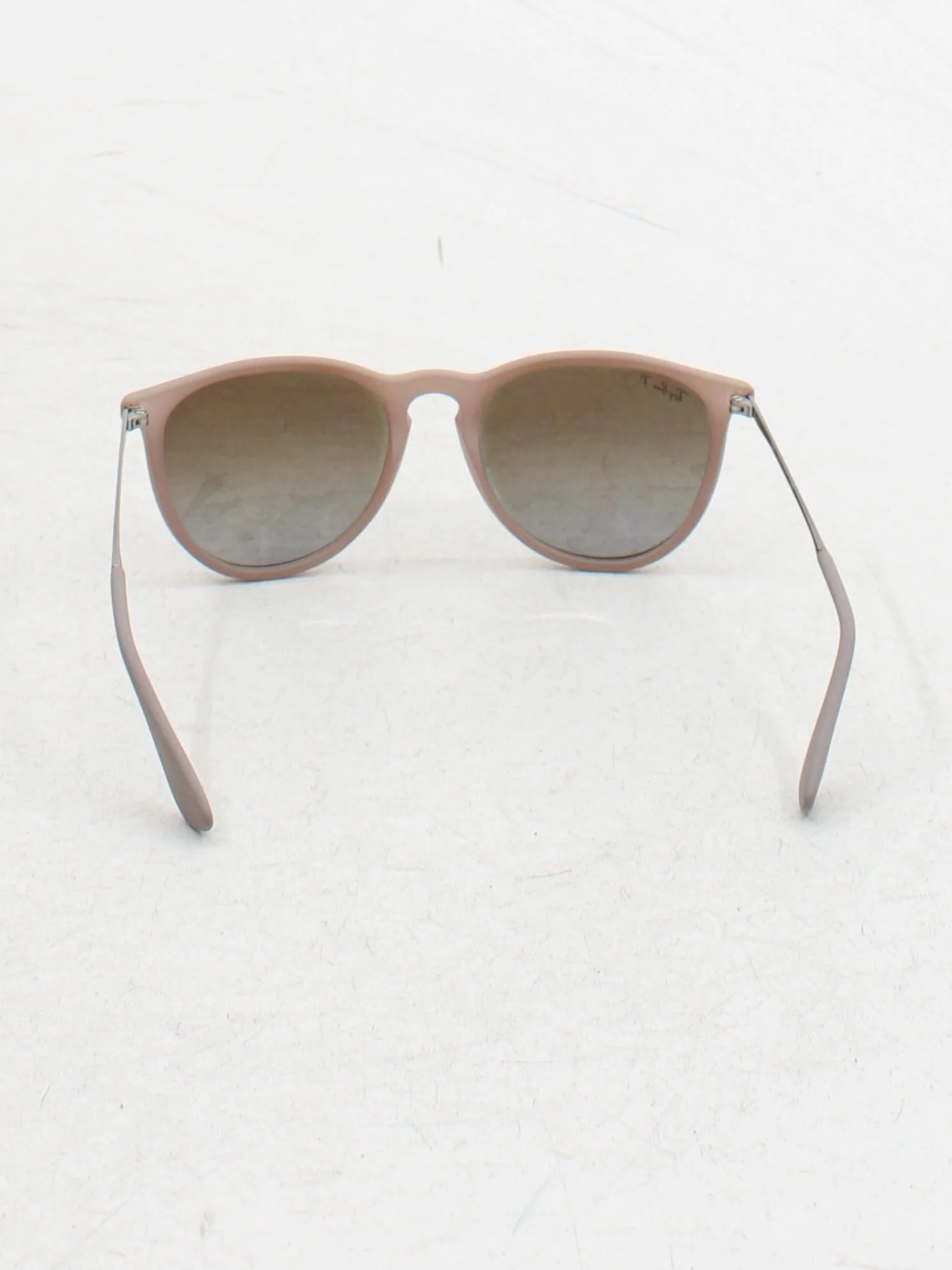 Ray-Ban Men's Sunglasses Tan Round - Image 2