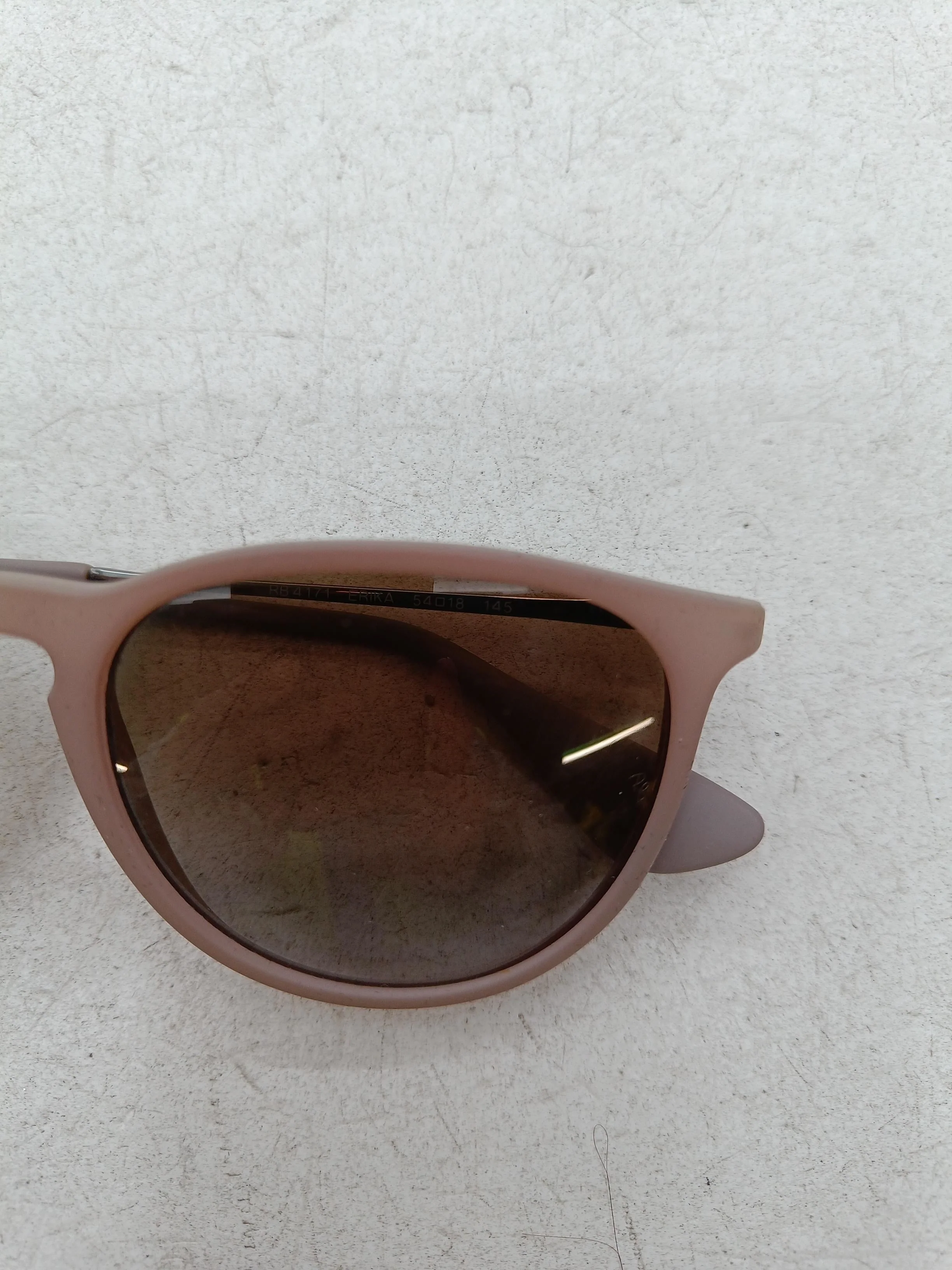 Ray-Ban Men's Sunglasses Tan Round - Image 3