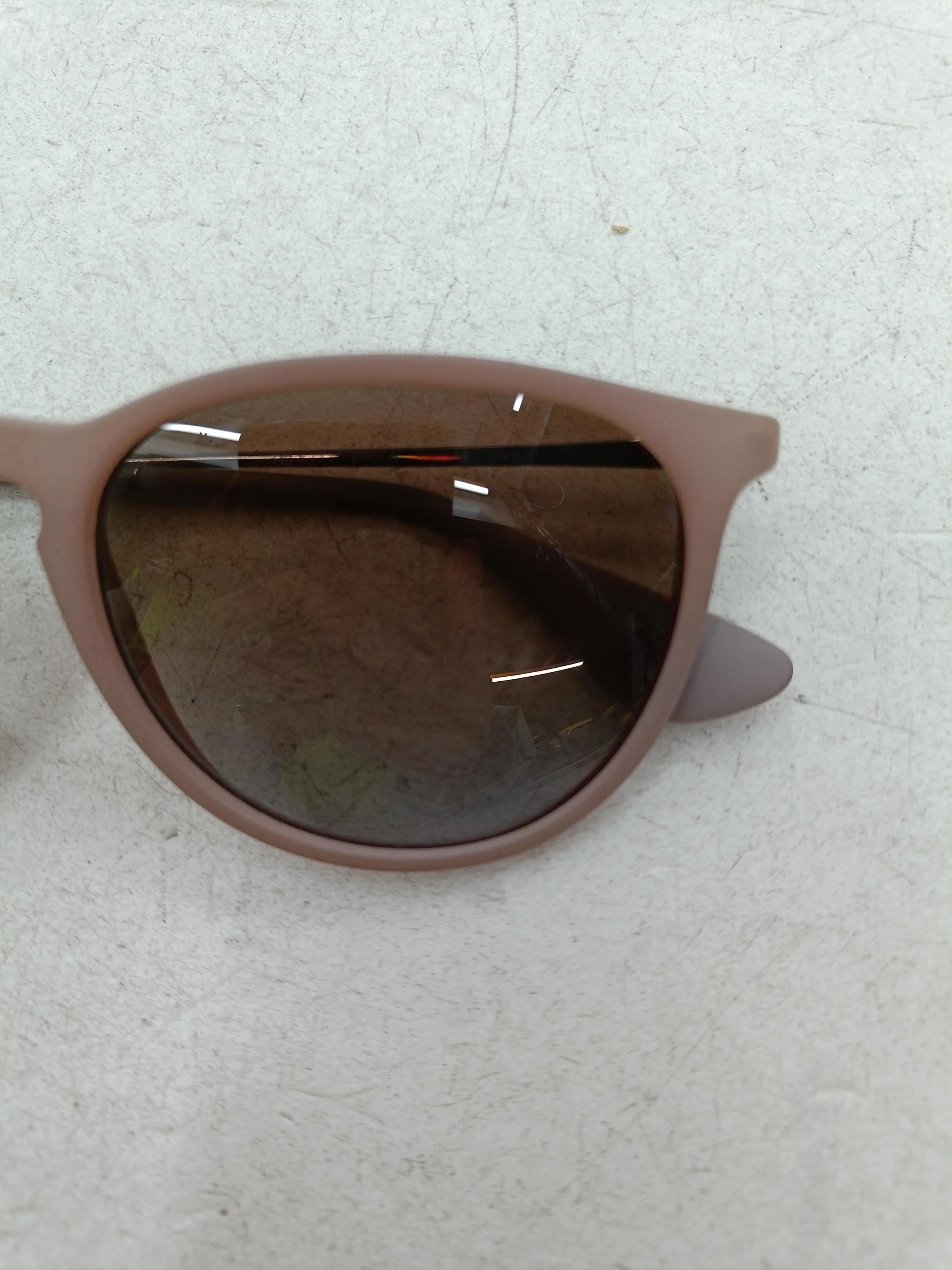 Ray-Ban Men's Sunglasses Tan Round - Image 4