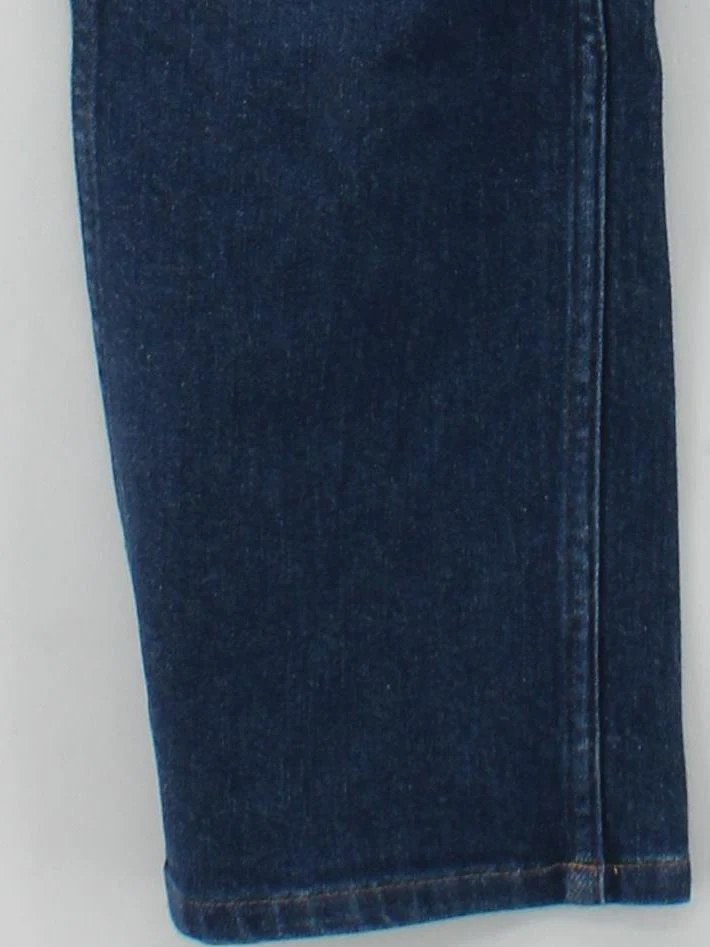 Re/Done Women's Jeans W 25 in Blue Cotton with Polyester, Elastane Straight - Image 4