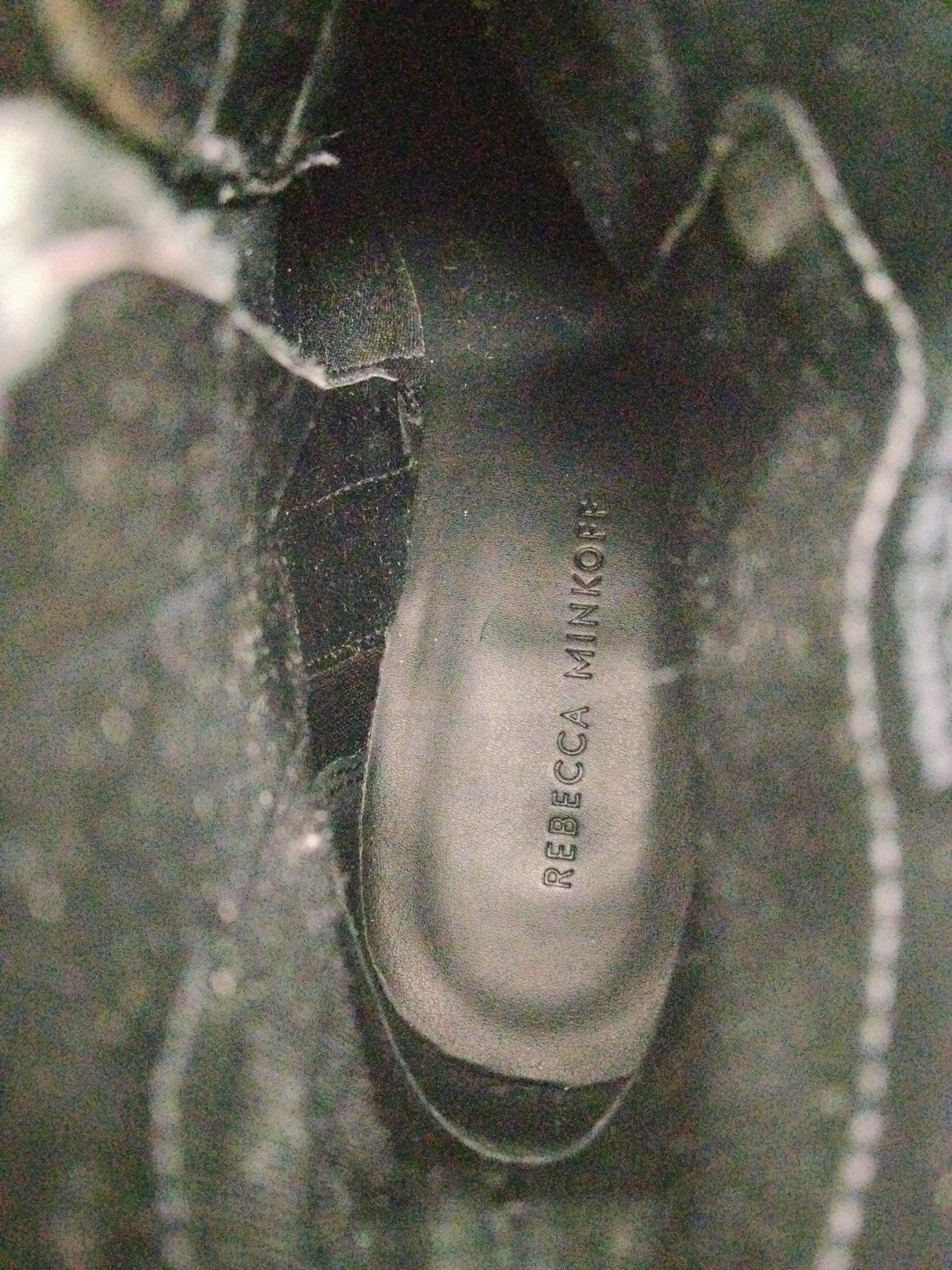 Rebecca Minkoff Women's Boots UK 8.5 Black 100% Leather Combat - Image 6