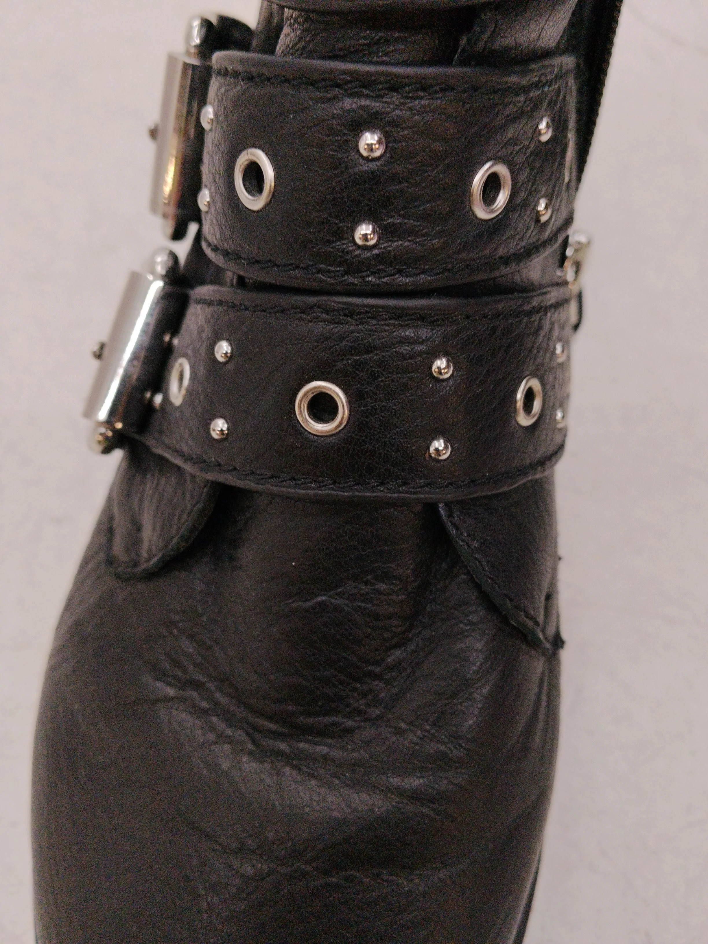 Rebecca Minkoff Women's Boots UK 8.5 Black 100% Leather Combat - Image 8