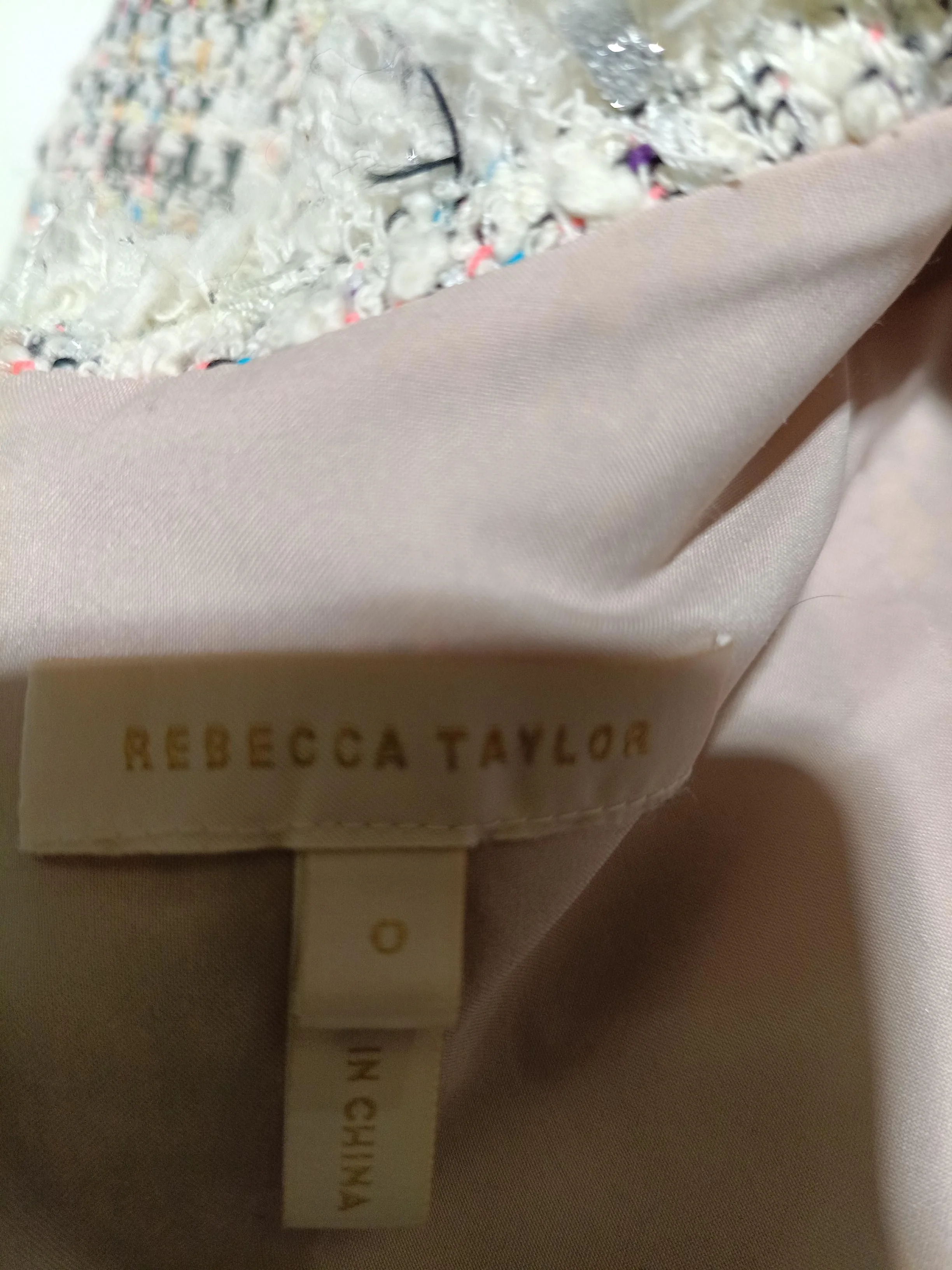 Rebecca Taylor A-Line Mini Dress in Multi - Image 5