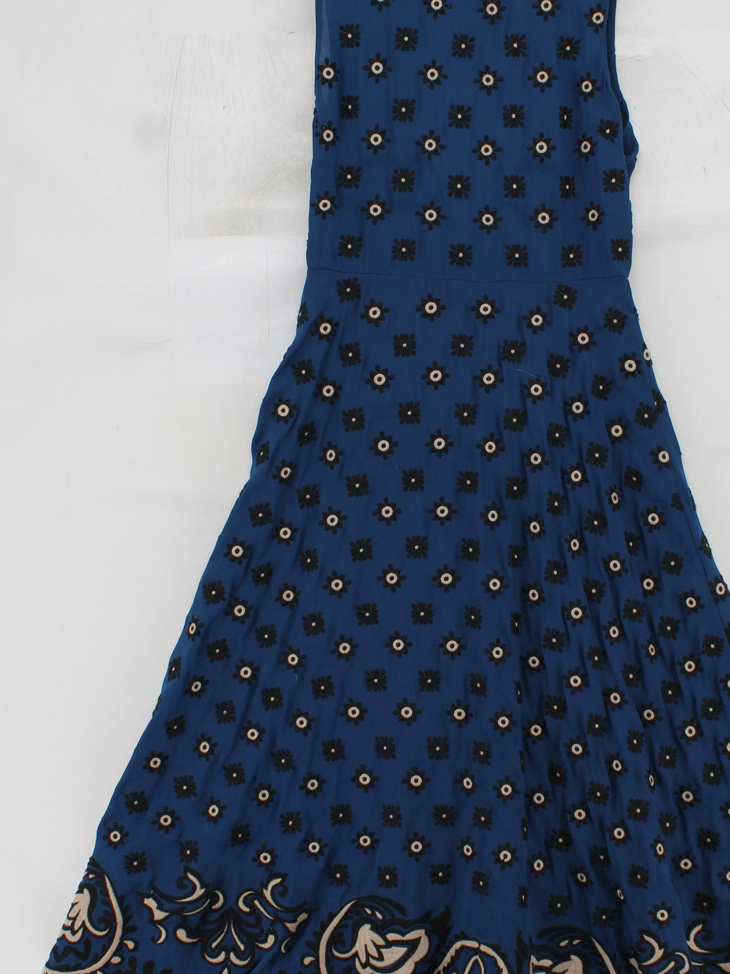 Red Valentino A-Line Midi Dress XS in Blue - Image 3