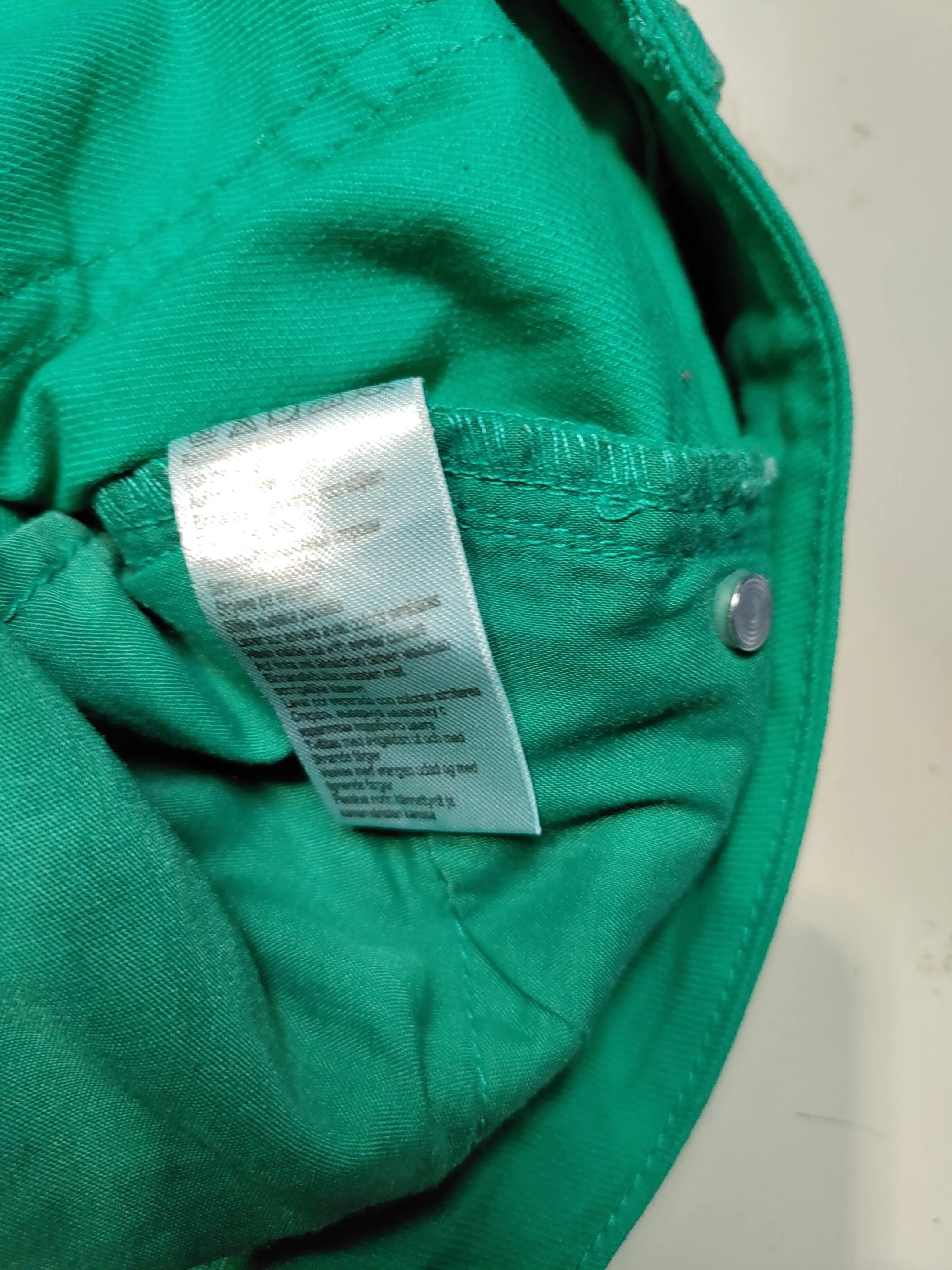 Redoute Women's Trousers UK 8 Green 100% Cotton Skinny Chino - Image 6