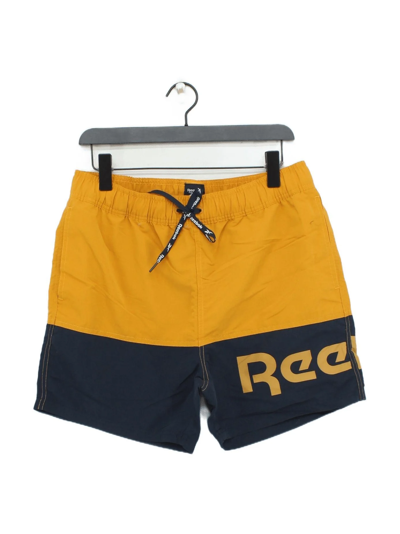 Reebok athletic swim trunks in yellow RRP £16