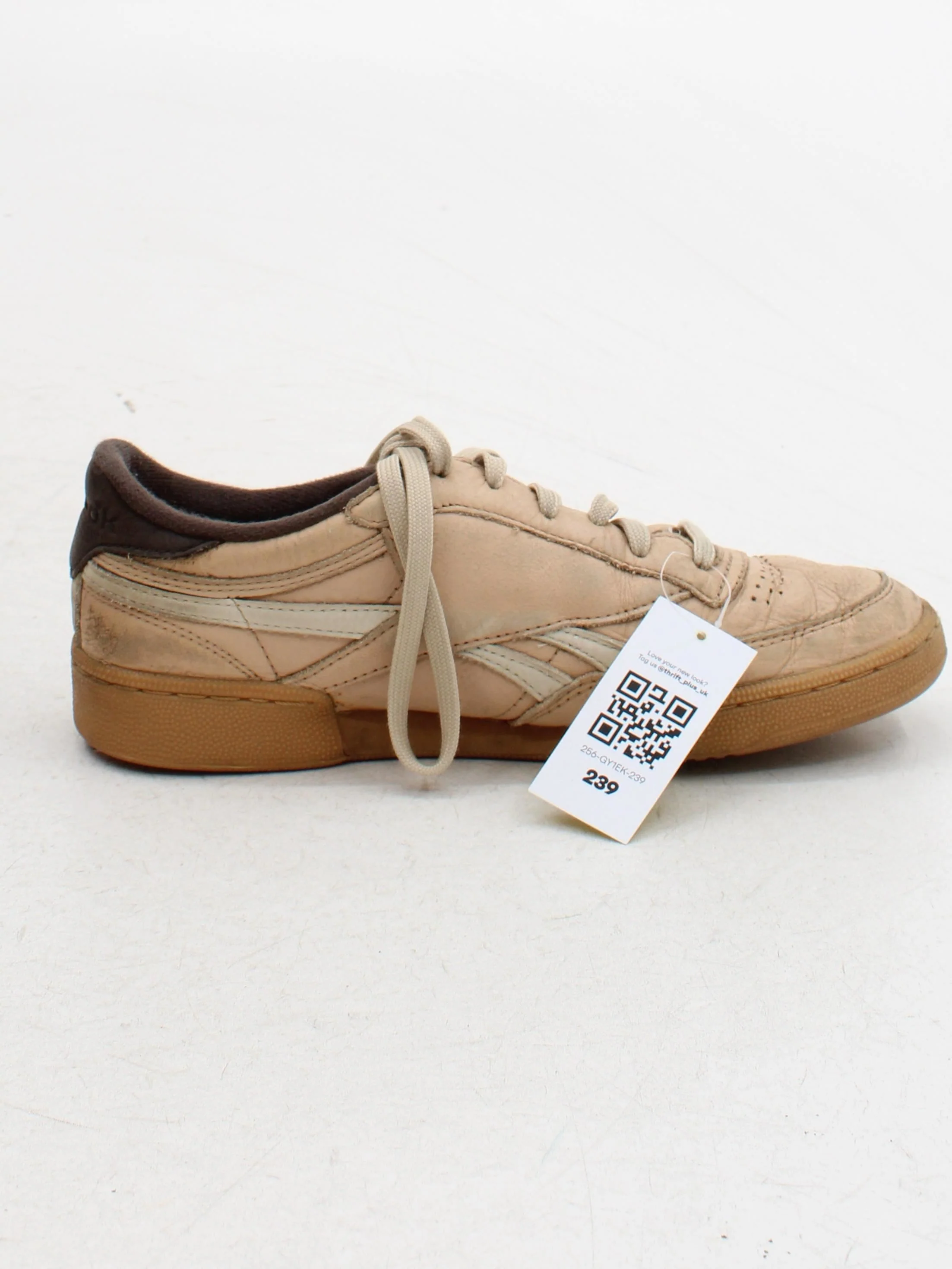 Reebok Club C Women's Trainers UK7 EU40.5 in Cream - Image 5