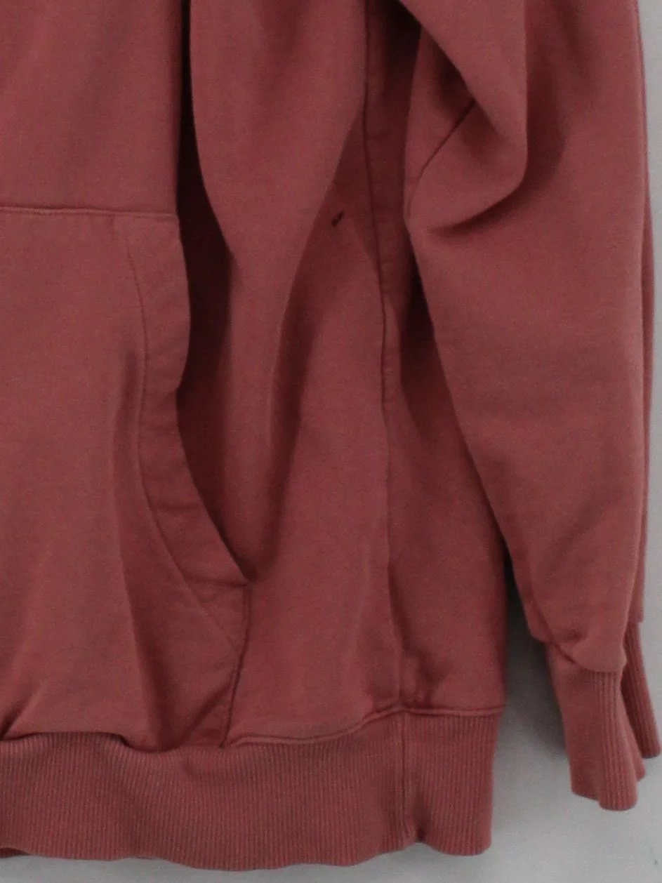 Reebok Men's Hoodie M Pink 100% Cotton Pullover - Image 4