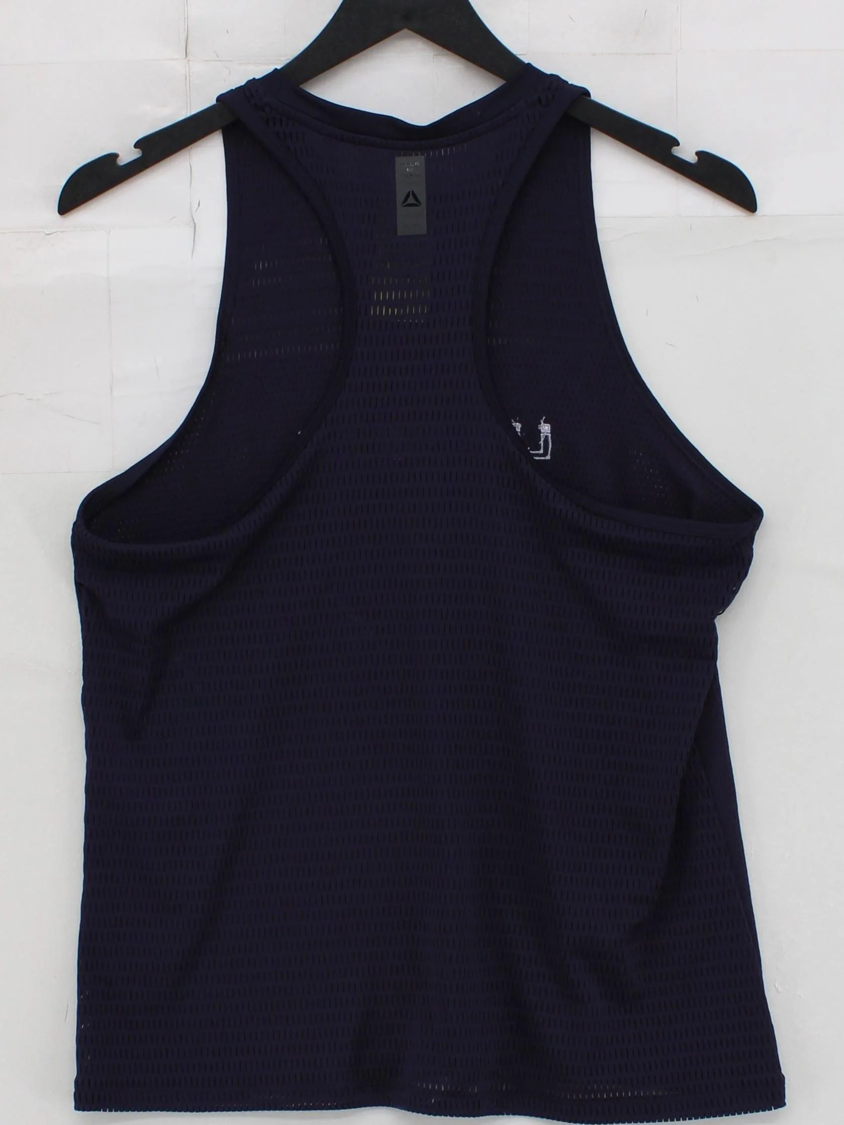 Reebok Men's T-Shirt M Blue Nylon with Polyester Sleeveless Round Neck Basic - Image 2