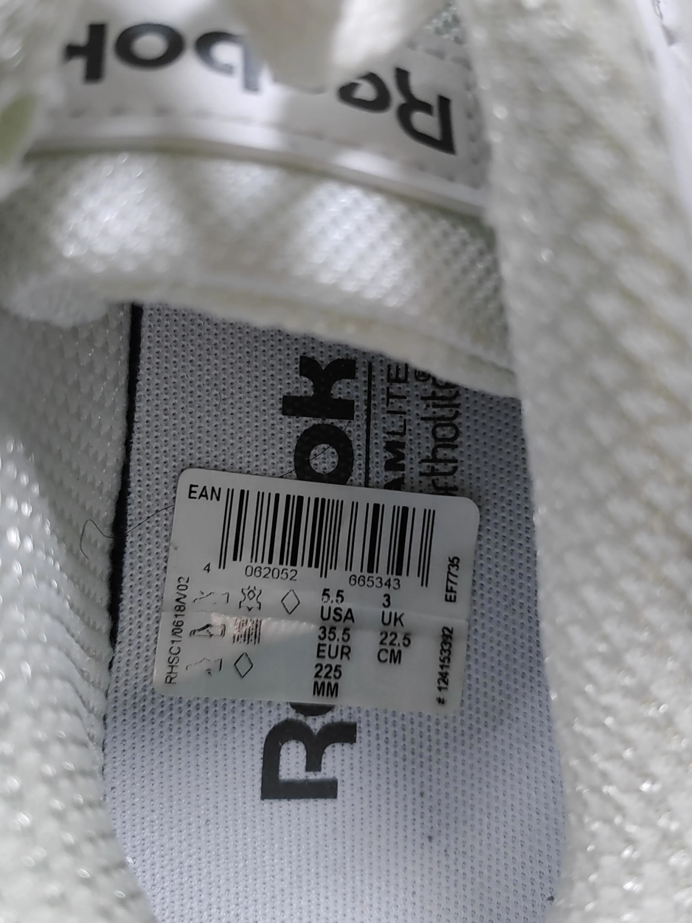 Reebok ROYALFOAMLITE Women's Trainers EF7735 UK3 EU35.5 US5.5 in White - Image 10