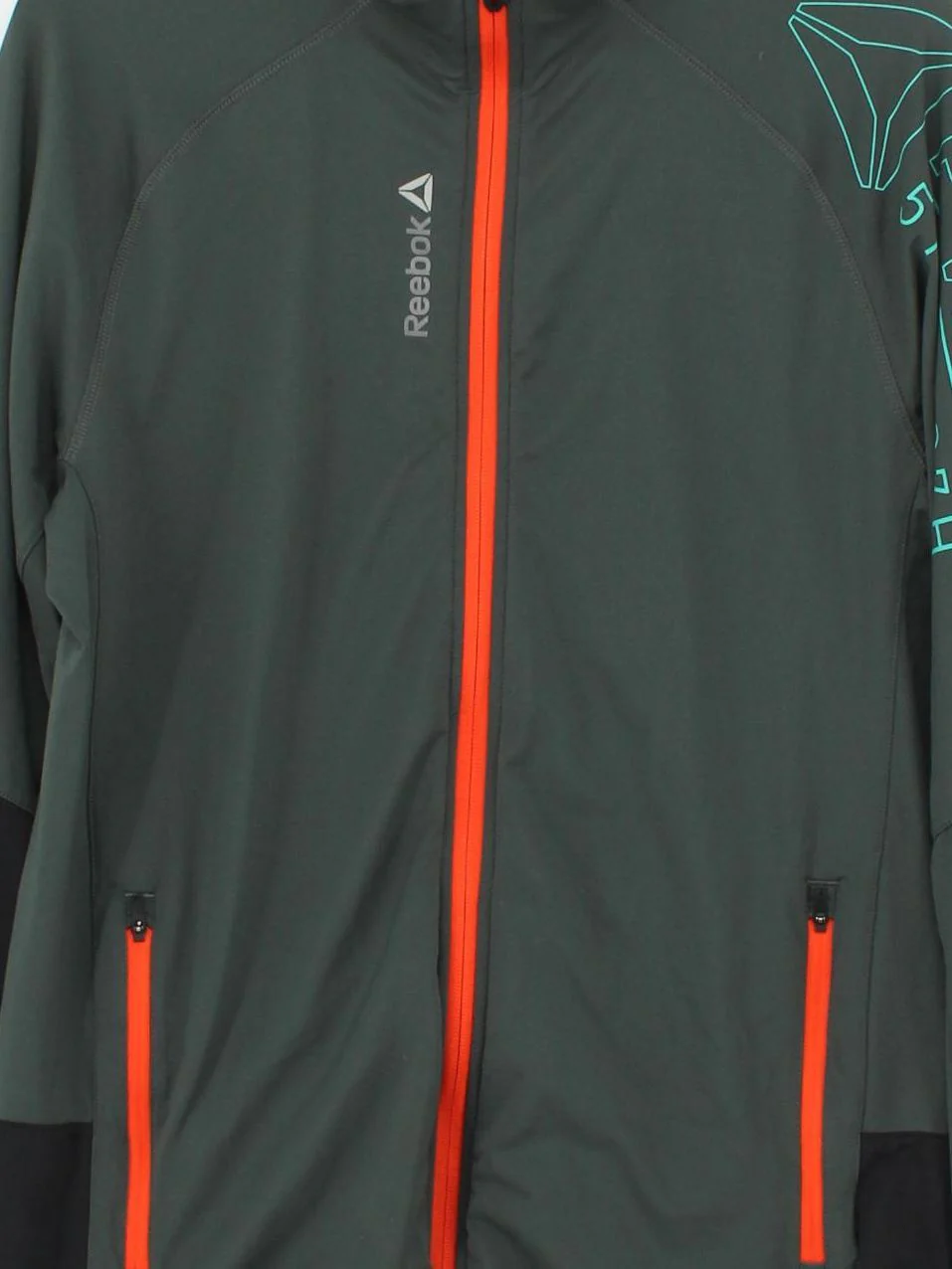 Reebok Windbreaker jacket grey - Image 3
