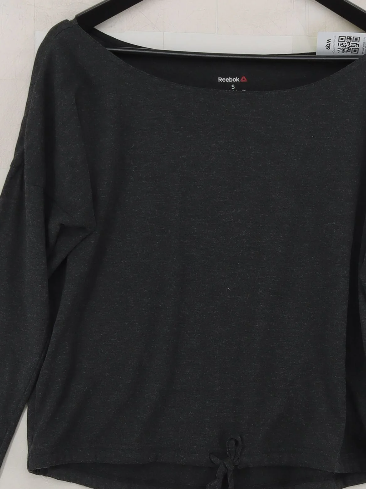 Reebok Women's Loungewear S Grey Polyester with Rayon Basic - Image 3