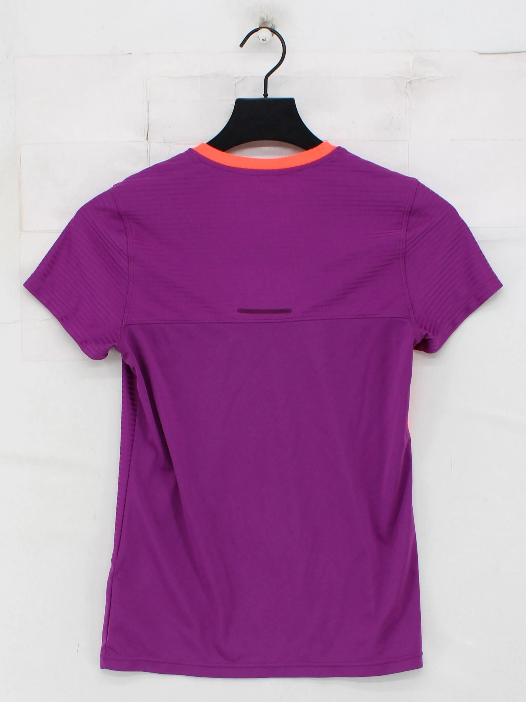 Reebok Women's T-Shirt M Purple 100% Polyester Basic - Image 2