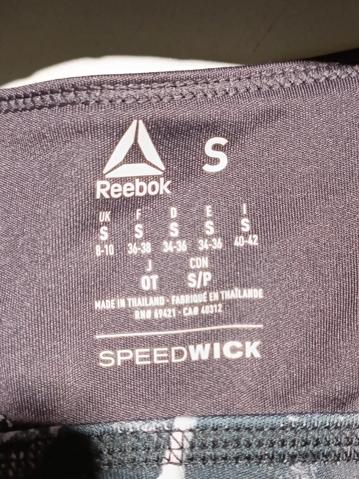 Reebok Women's T-Shirt S Multi Graphic Polyester with Elastane Sleeveless Basic - Image 5
