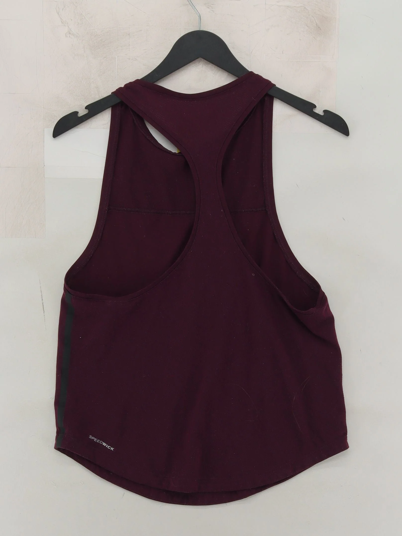 Reebok Women's T-Shirt S Purple Polyester with Cotton Sleeveless Basic - Image 2