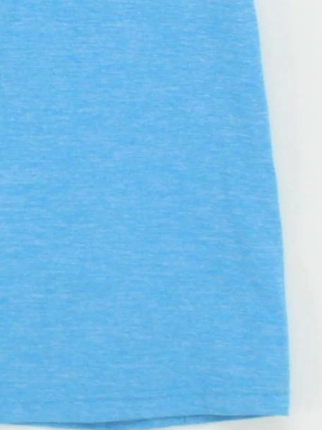 Reebok Women's T-Shirt XS Blue Polyester with Polyamide, Elastane Basic - Image 4