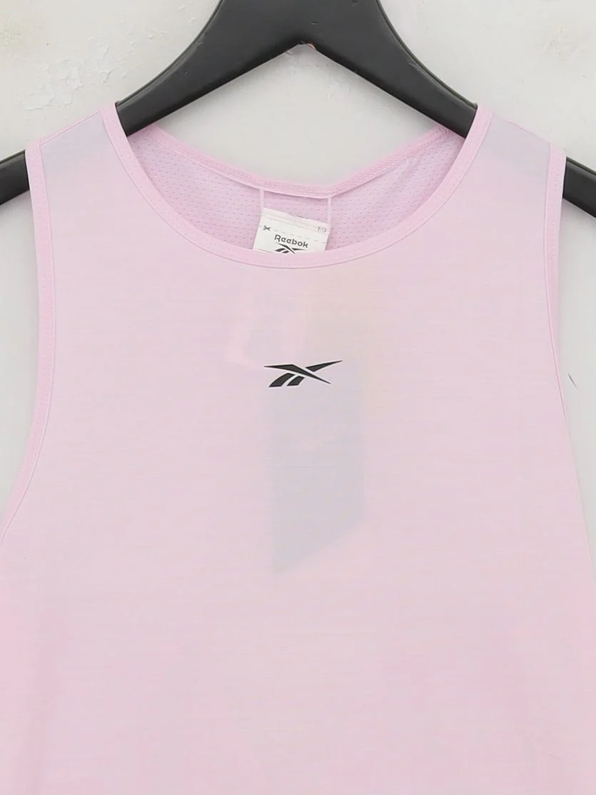 Reebok Women's T-Shirt XS Pink Nylon with Spandex Sleeveless Basic New with tags - Image 3