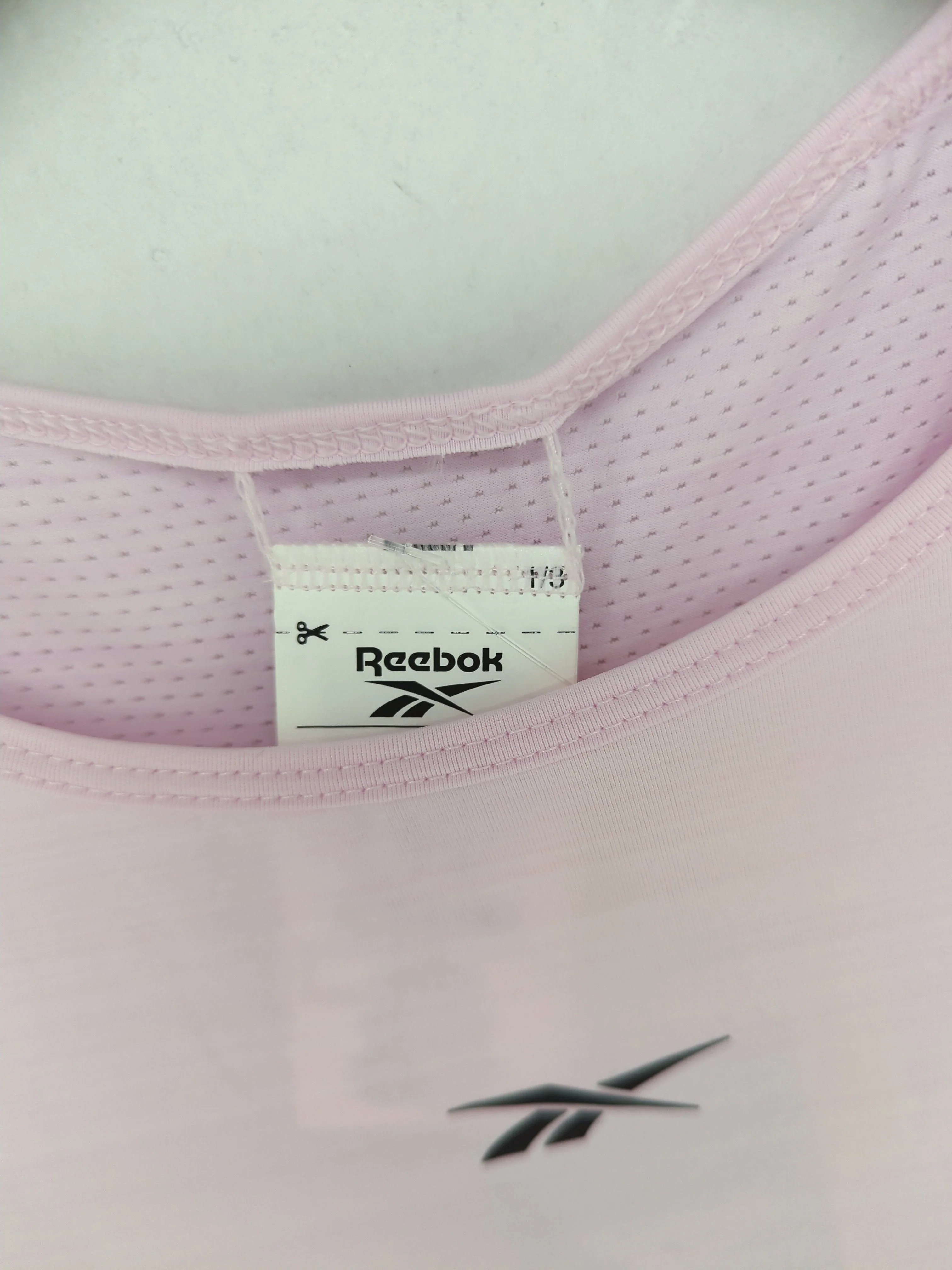 Reebok Women's T-Shirt XS Pink Nylon with Spandex Sleeveless Basic New with tags - Image 5
