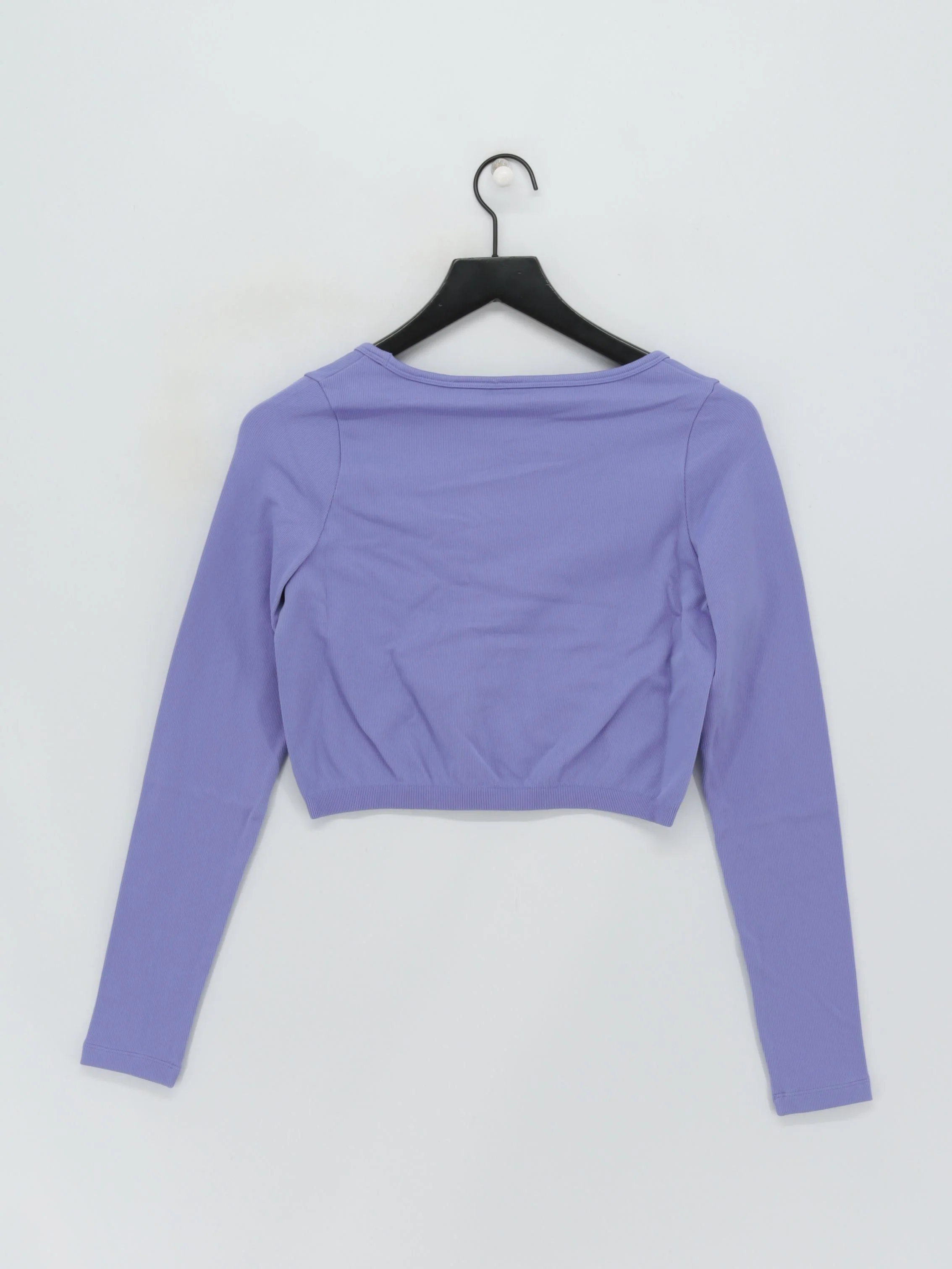 Reebok Women's Top L Purple Nylon with Elastane Cropped New with tags - Image 2