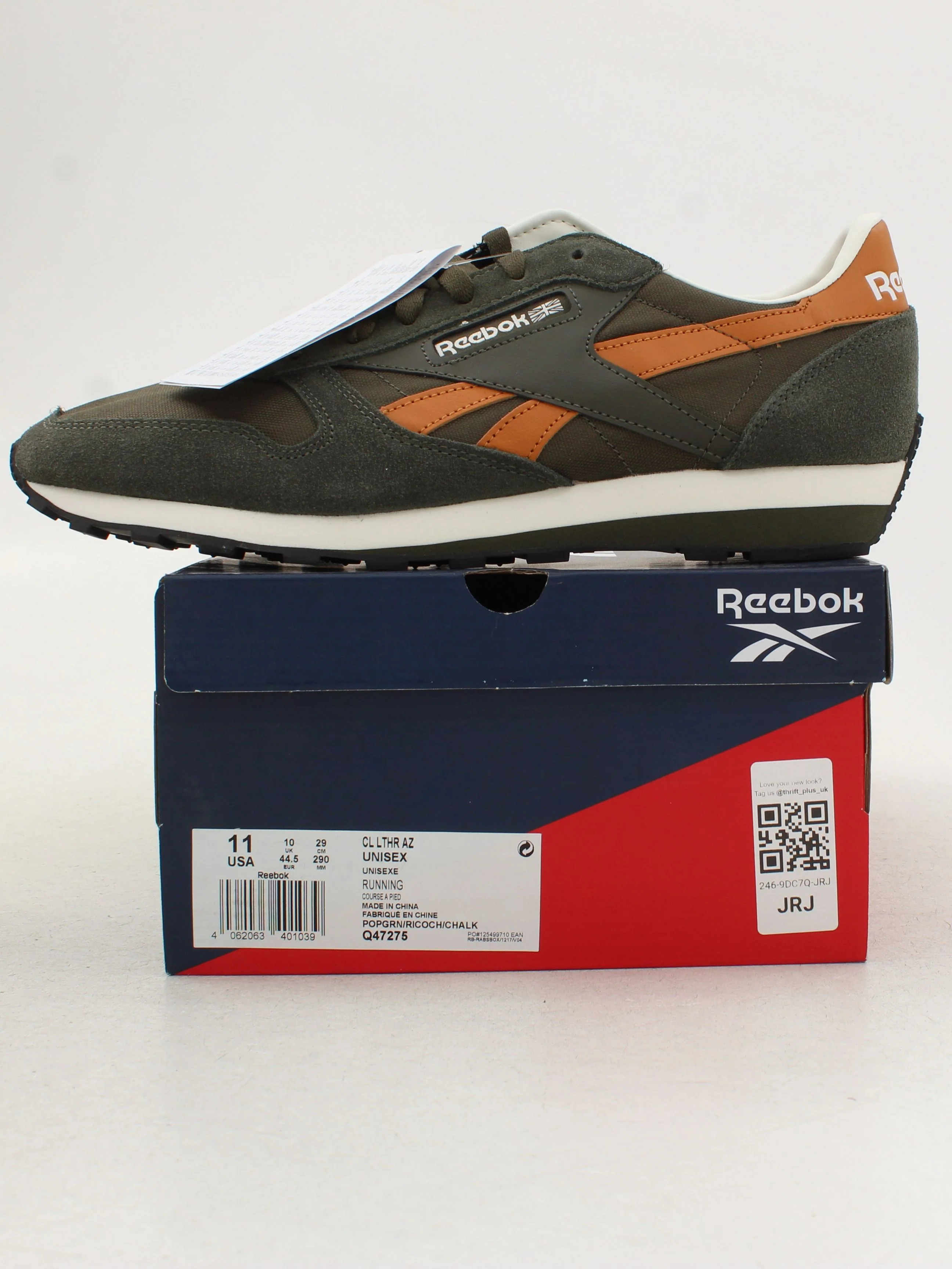 Reebok Women's Trainers UK10 in Green RRP £75 - Image 8
