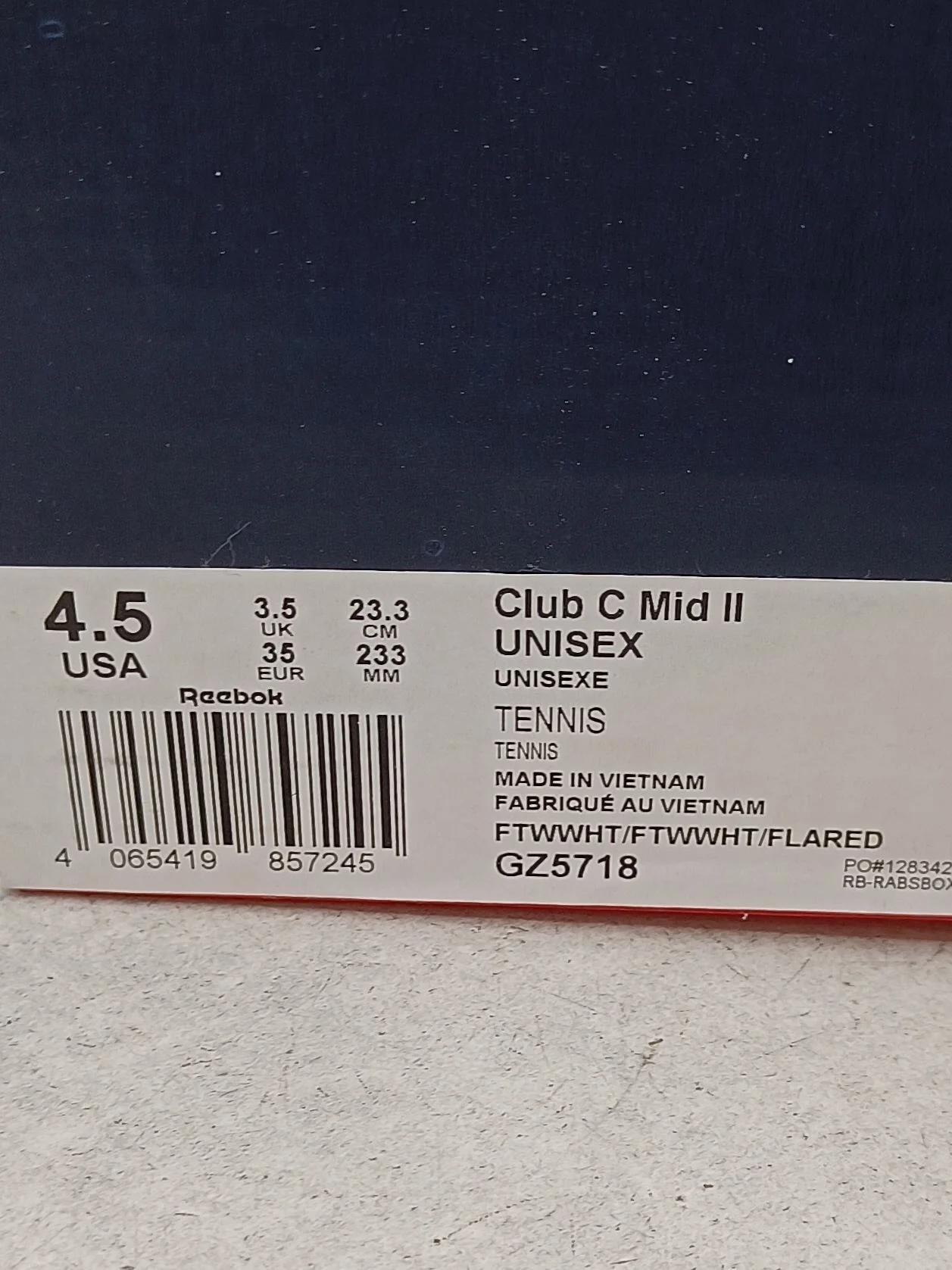Reebok Women's Trainers UK3.5 in White RRP £85 - Image 8