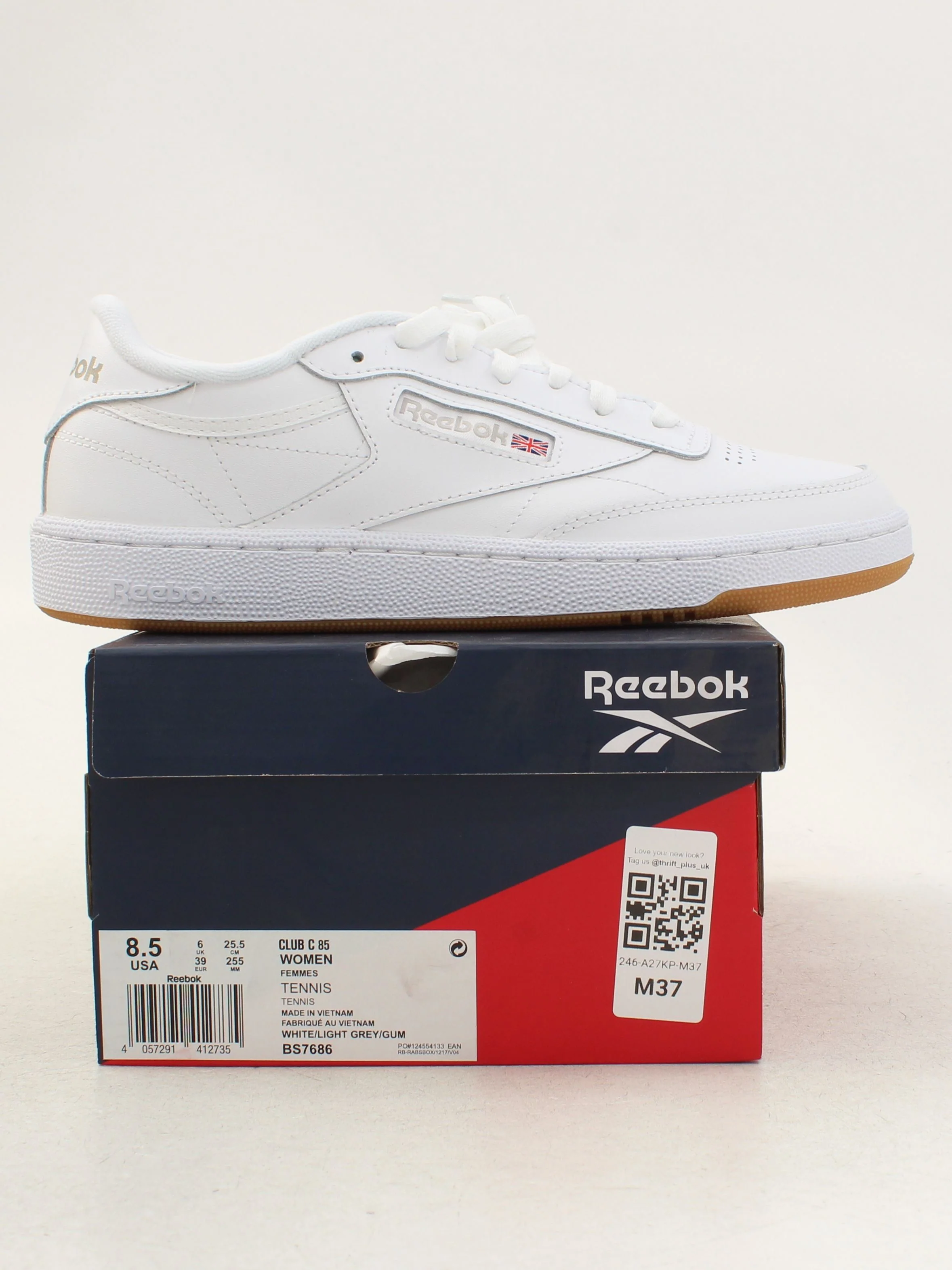 Reebok Women's Trainers UK6 in White RRP £80 - Image 8