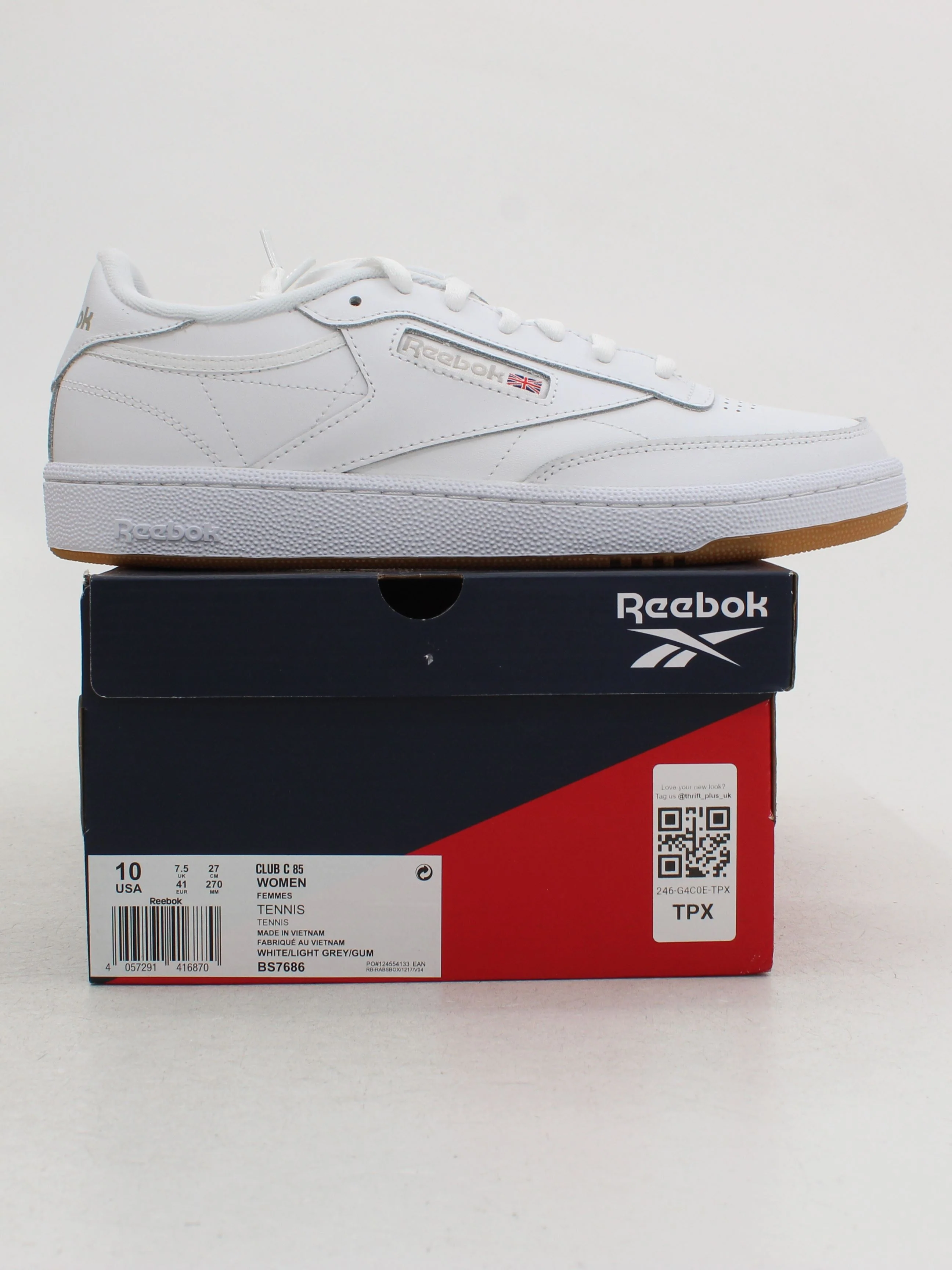 Reebok Women's Trainers UK7.5 in White RRP £80 - Image 8