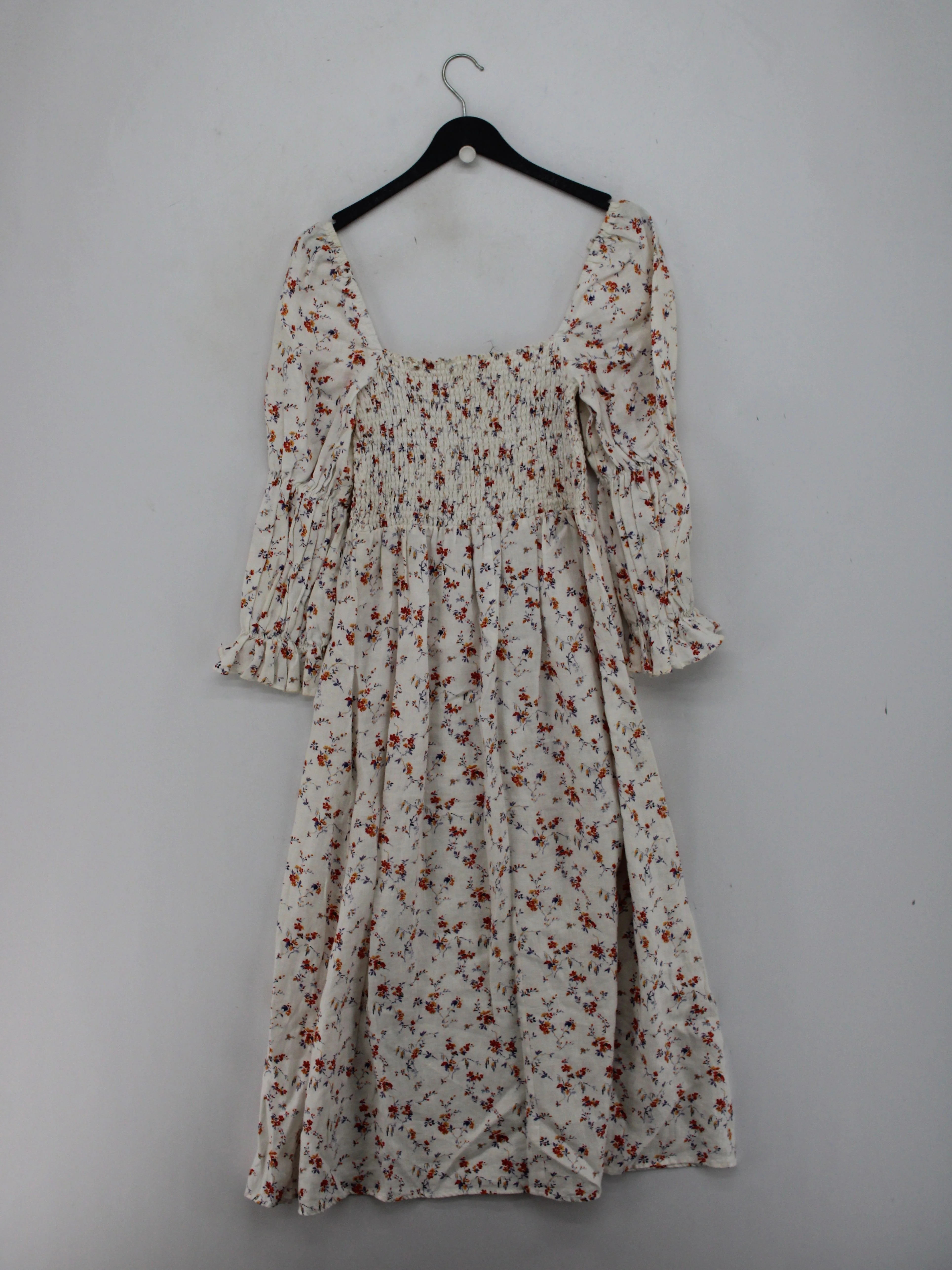 Reformation A-Line Midi Dress M in White - Image 2