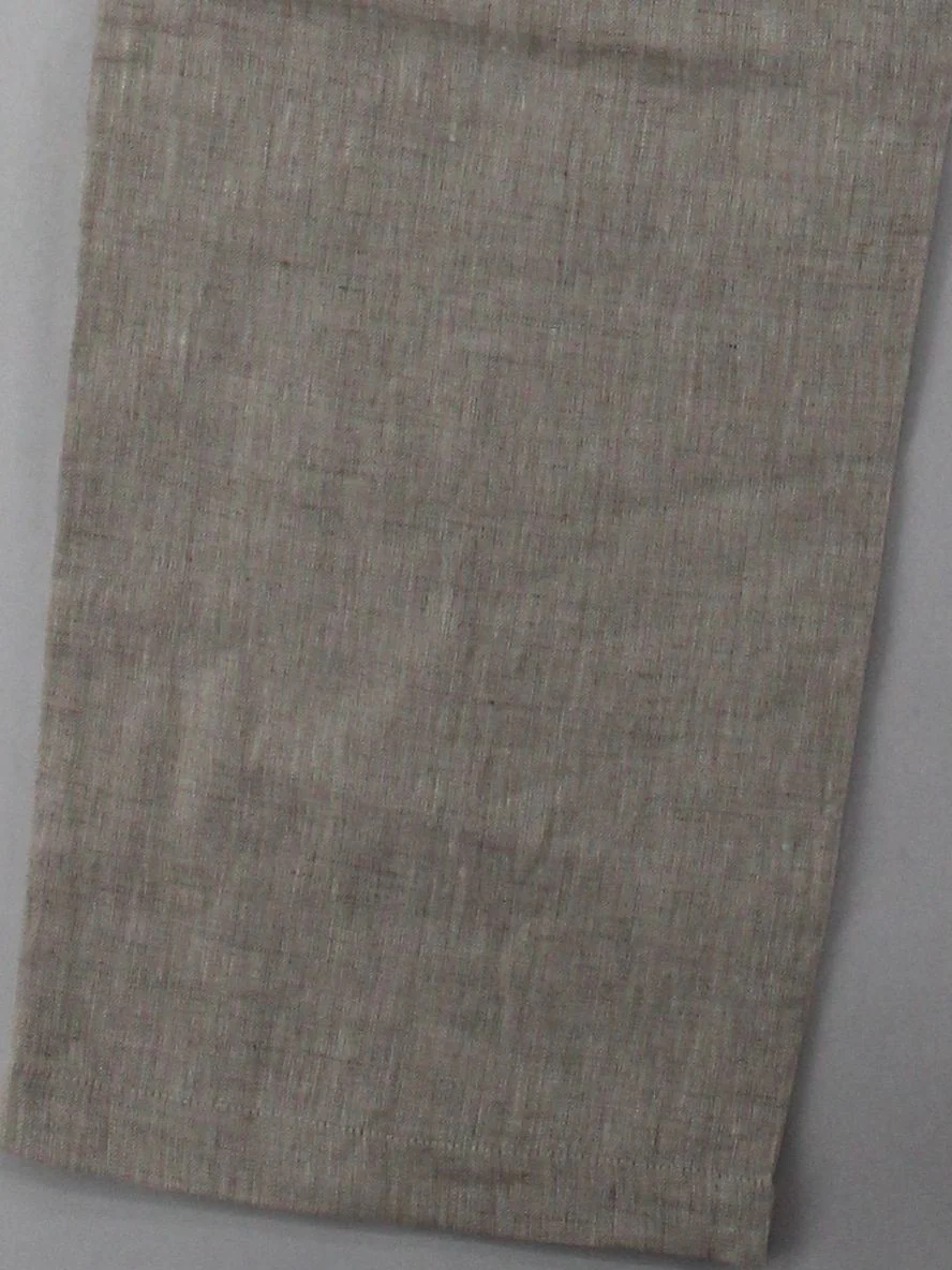 Reformation Men's Trousers XXS Cream 100% Linen Straight Capri - Image 4