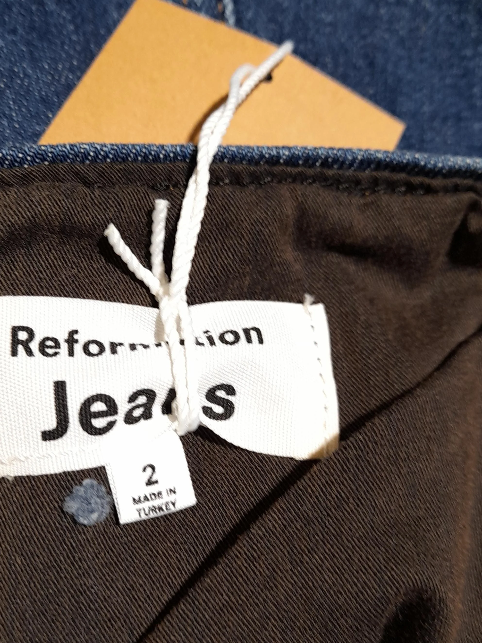 Reformation Mini Dress in Blue - Image 5