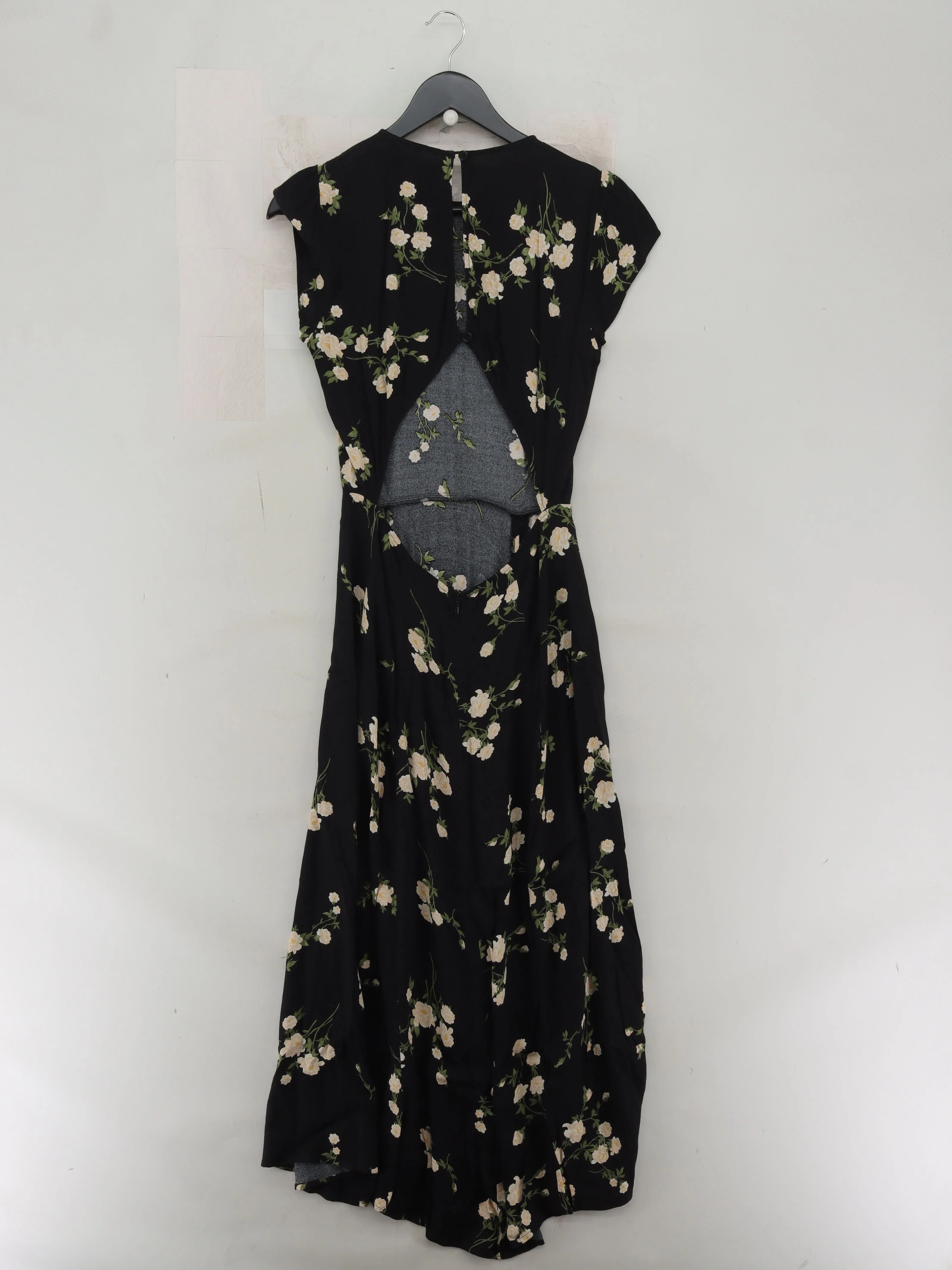 Reformation Shirt Midi Dress in Black - Image 2