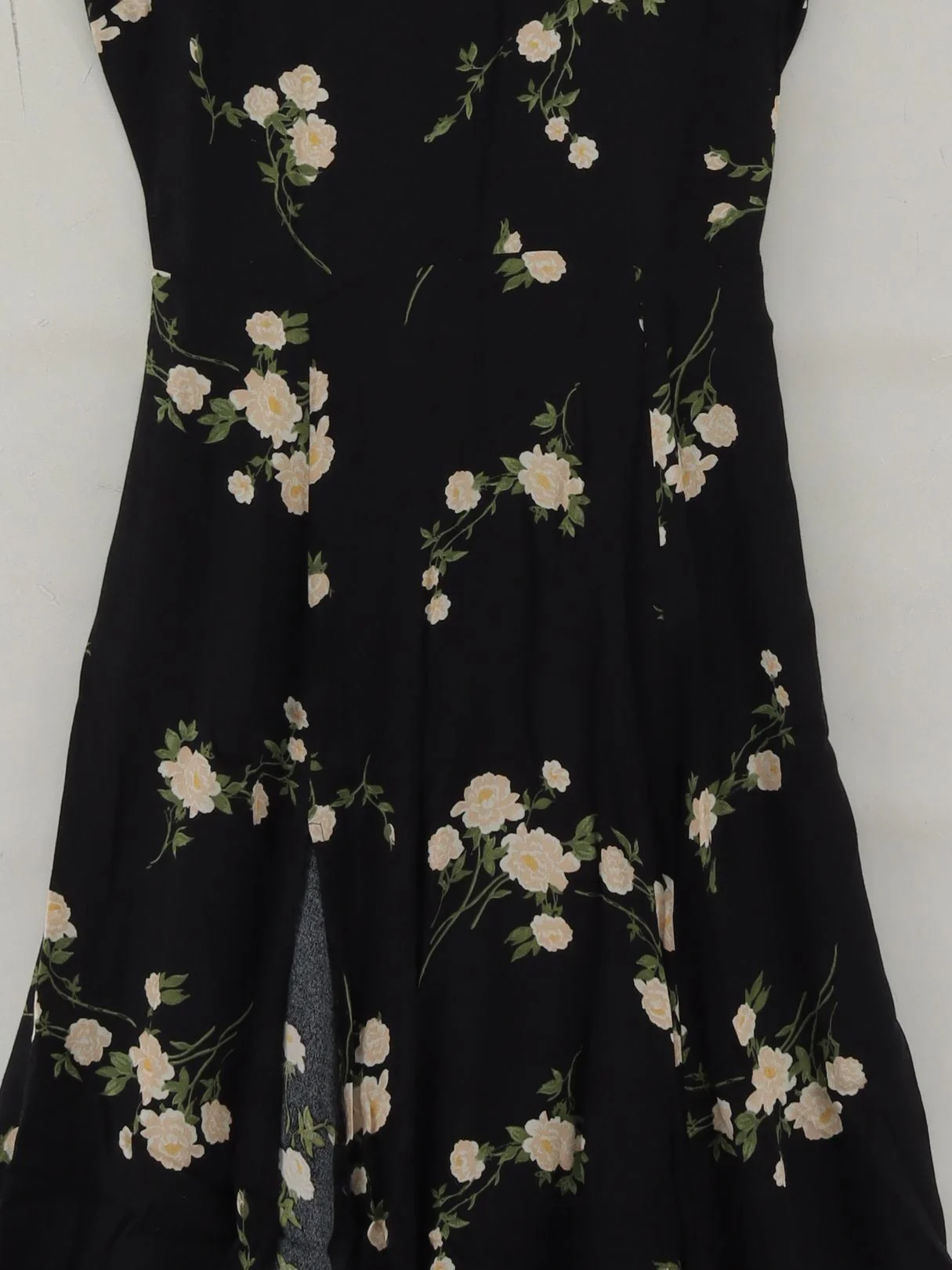 Reformation Shirt Midi Dress in Black - Image 3