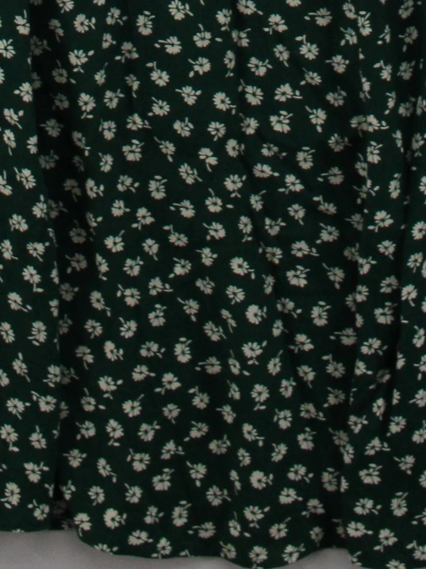 Reformation Shirt Midi Dress in Green - Image 4