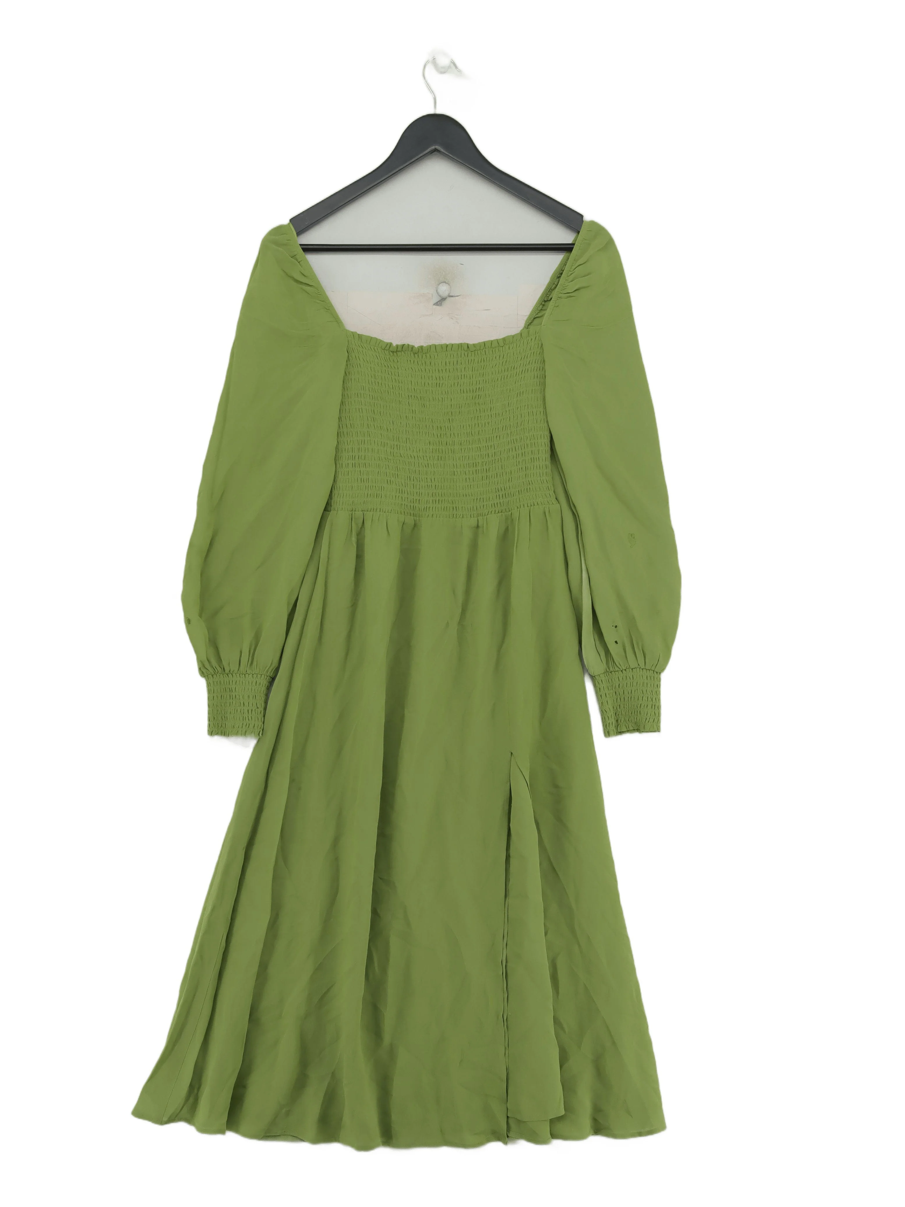 Reformation Shirt Midi Dress XXS in Green