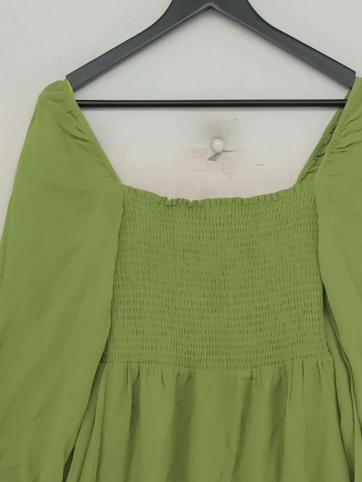Reformation Shirt Midi Dress XXS in Green - Image 3