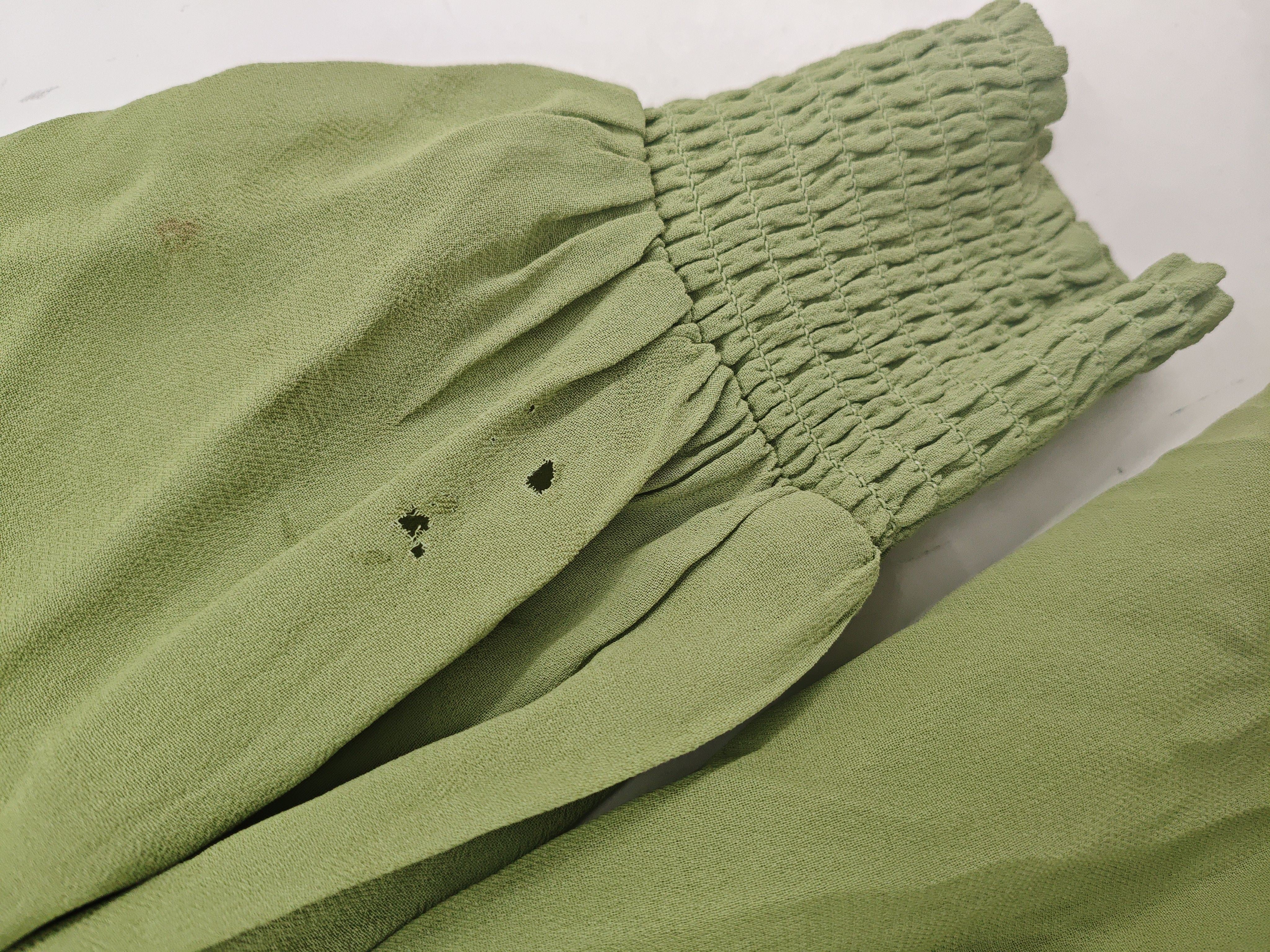 Reformation Shirt Midi Dress XXS in Green - Image 5