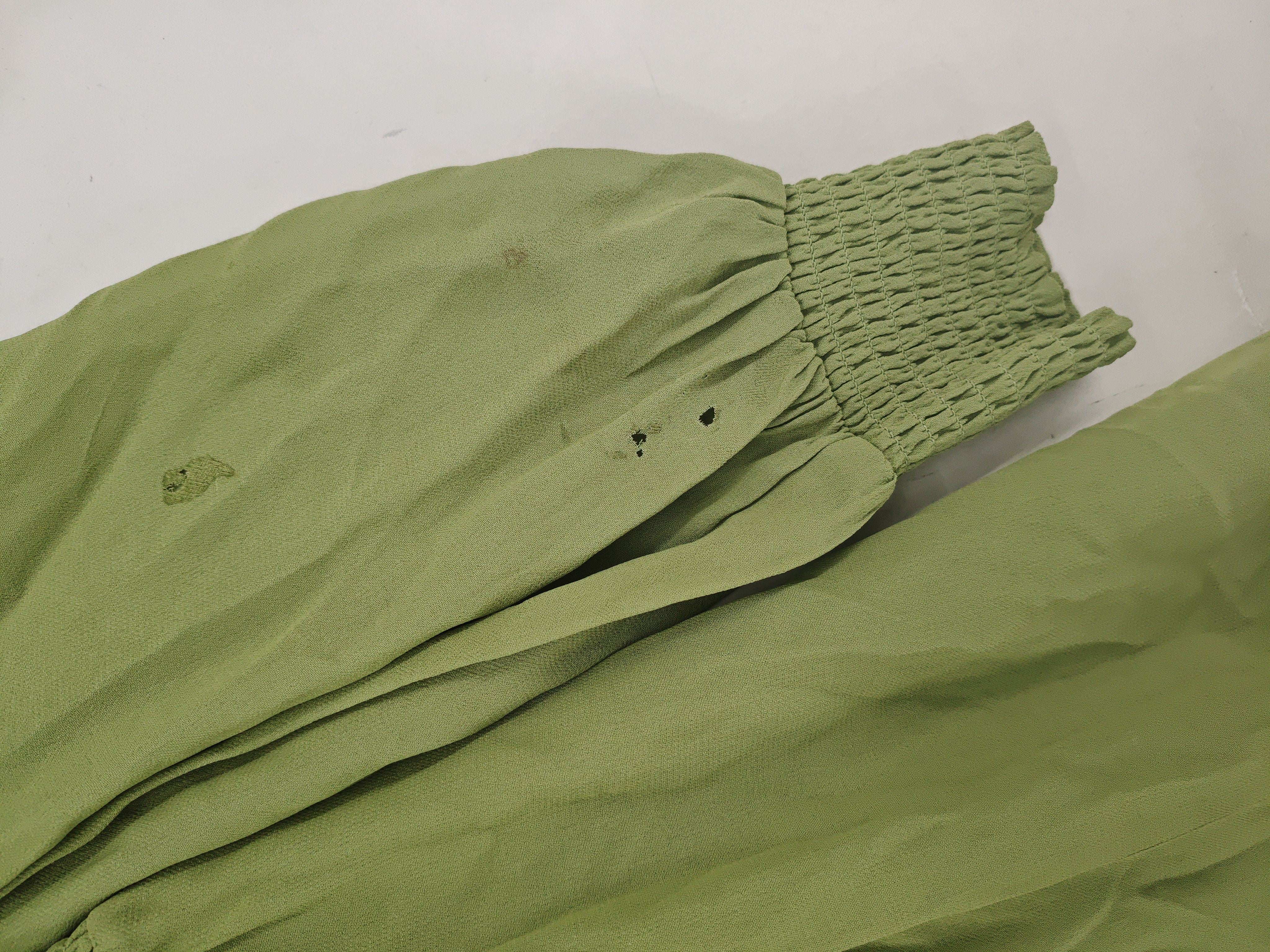 Reformation Shirt Midi Dress XXS in Green - Image 6