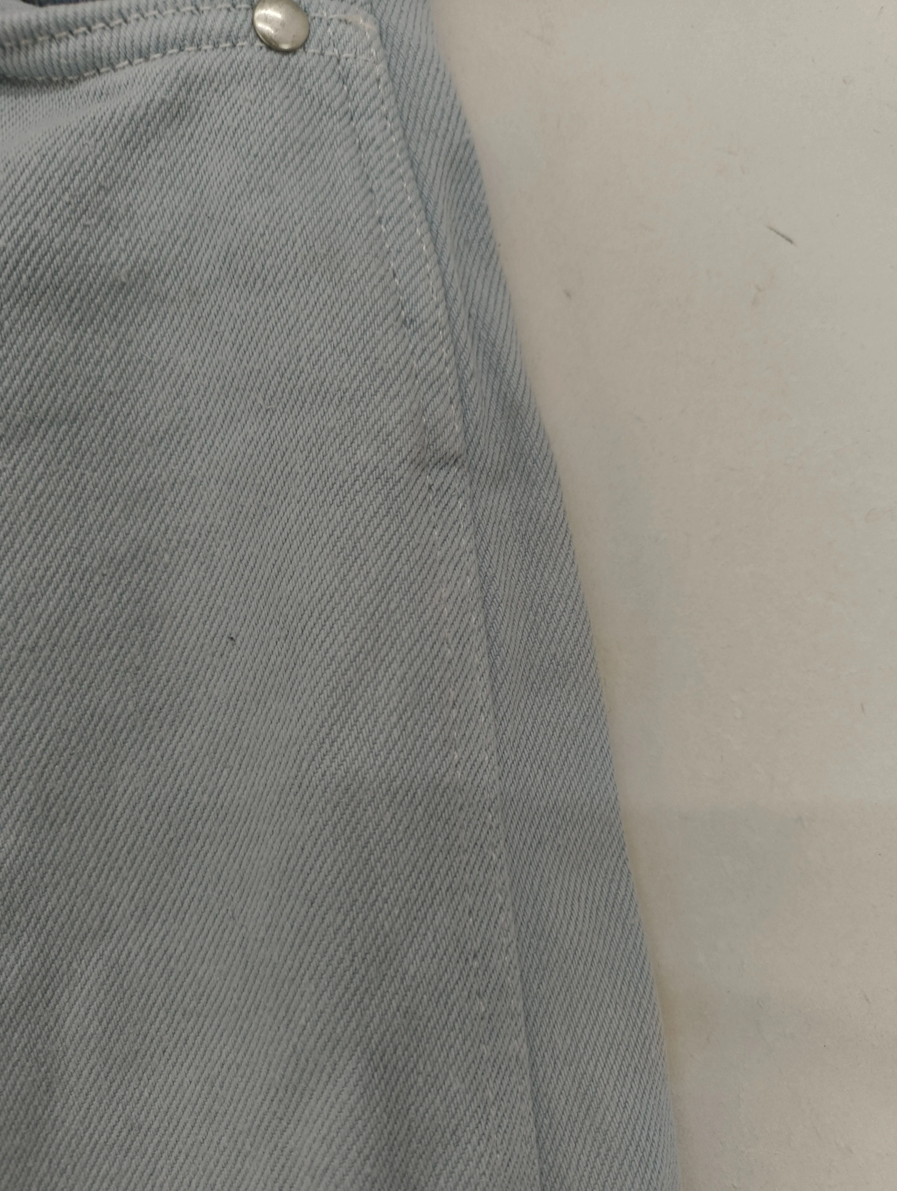 Reformation Women's Jeans W 27 in Blue Cotton with Lyocell Modal Wide-Leg - Image 6