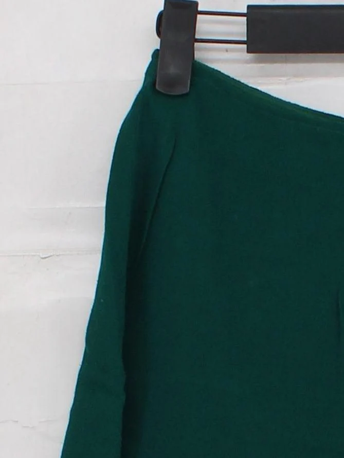 Reformation Women's Mini Skirt S Green 100% Other Short Mini - Image 4