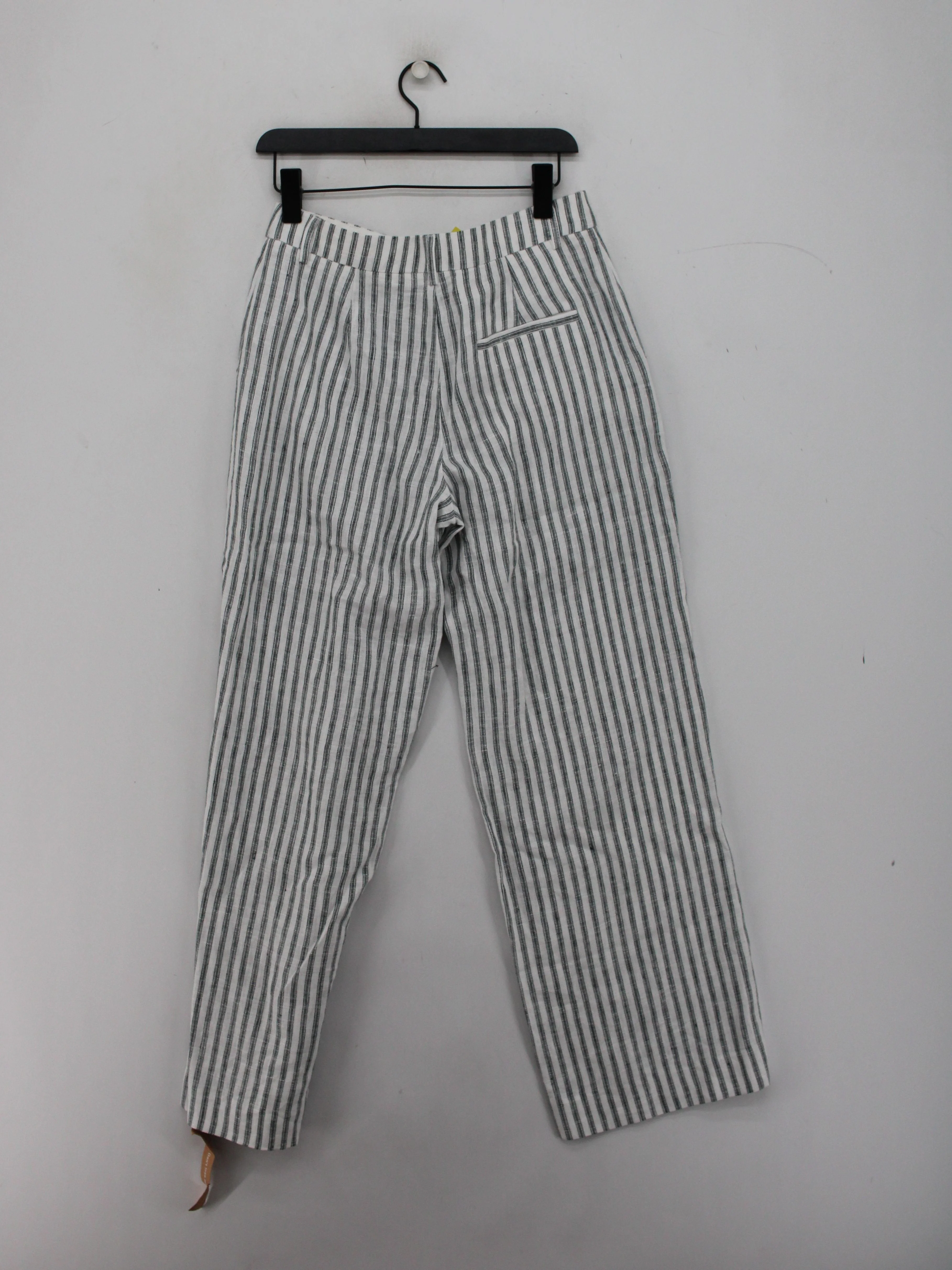 Reformation Women's Trousers UK 8 Multi Linen with Rayon Cropped - Image 2