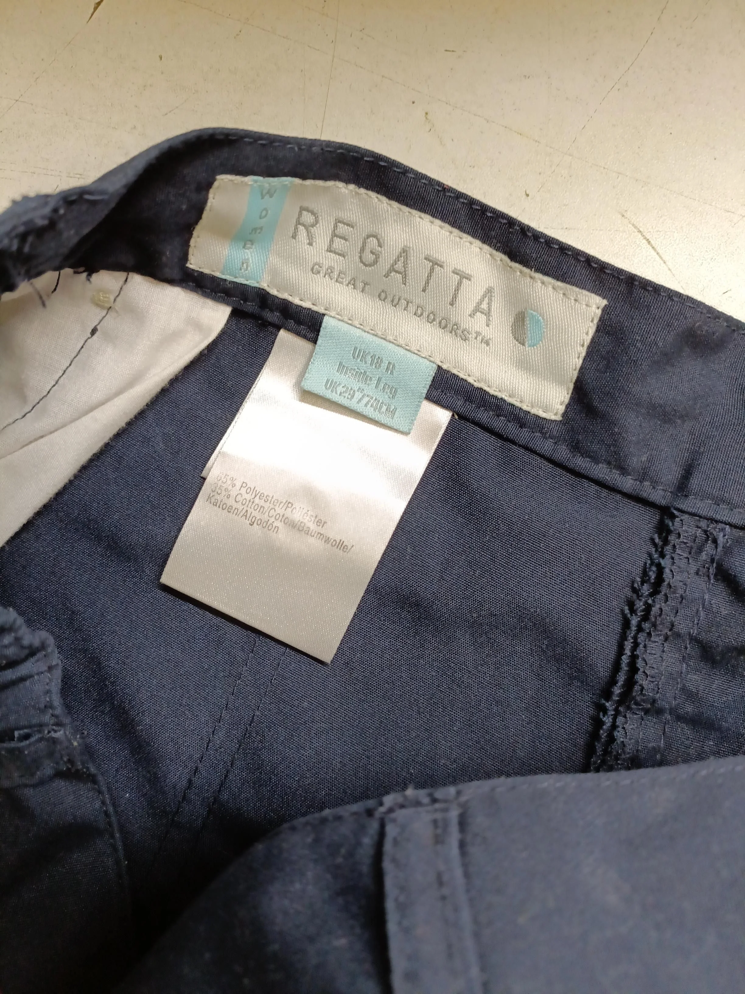 Regatta Cropped trousers blue - Image 6