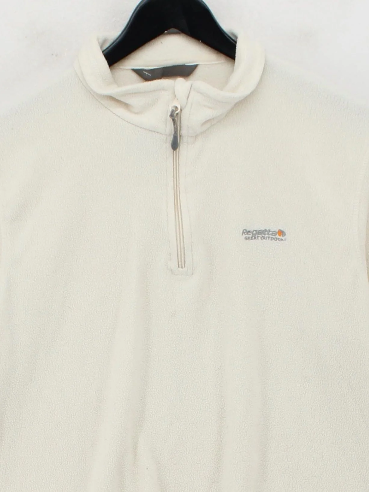 Regatta Men's Hoodie L Cream 100% Polyester Pullover - Image 3