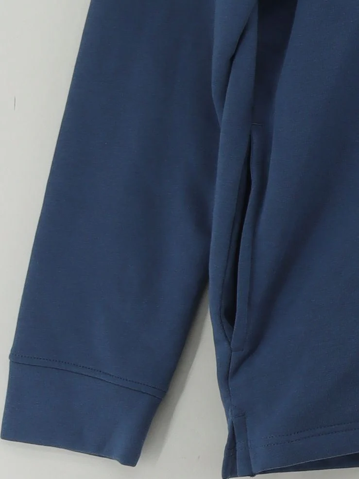 Regatta Men's Hoodie M Blue Cotton with Polyester Pullover - Image 4