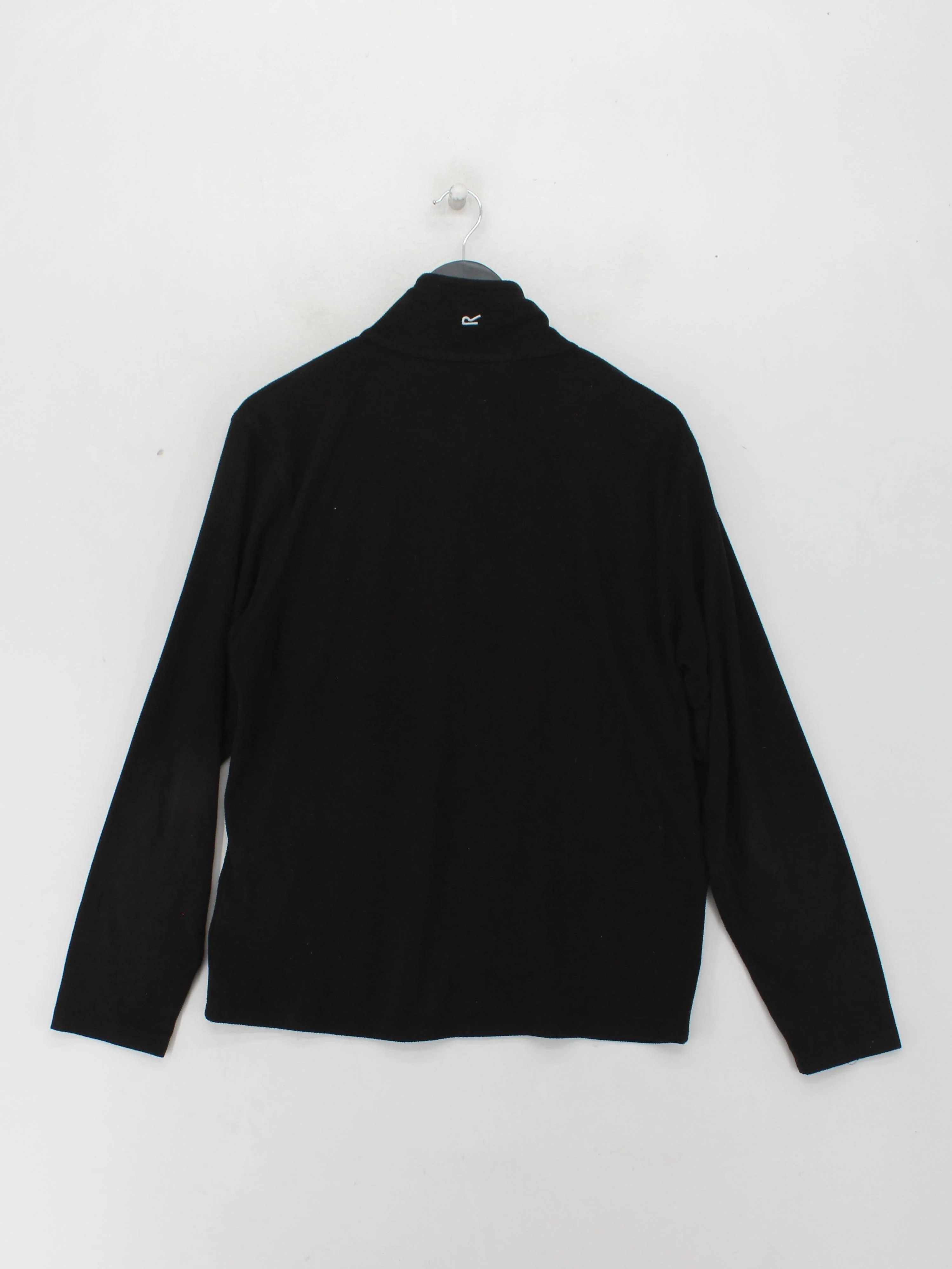 Regatta Men's Jumper M Black 100% Polyester Mock Neck Pullover - Image 2