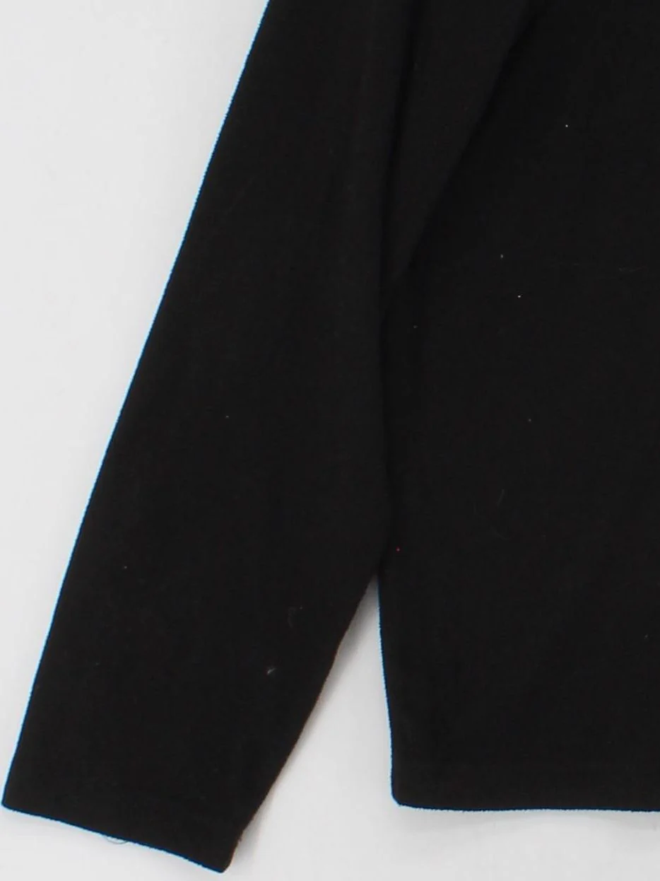Regatta Men's Jumper M Black 100% Polyester Mock Neck Pullover - Image 4