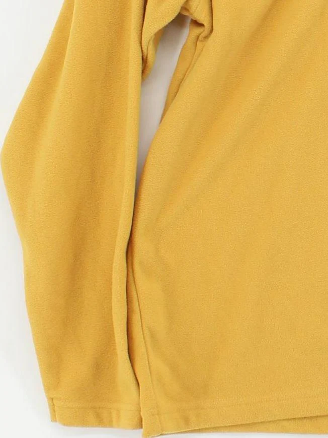 Regatta Men's Jumper M Yellow 100% Polyester Collared Pullover - Image 4