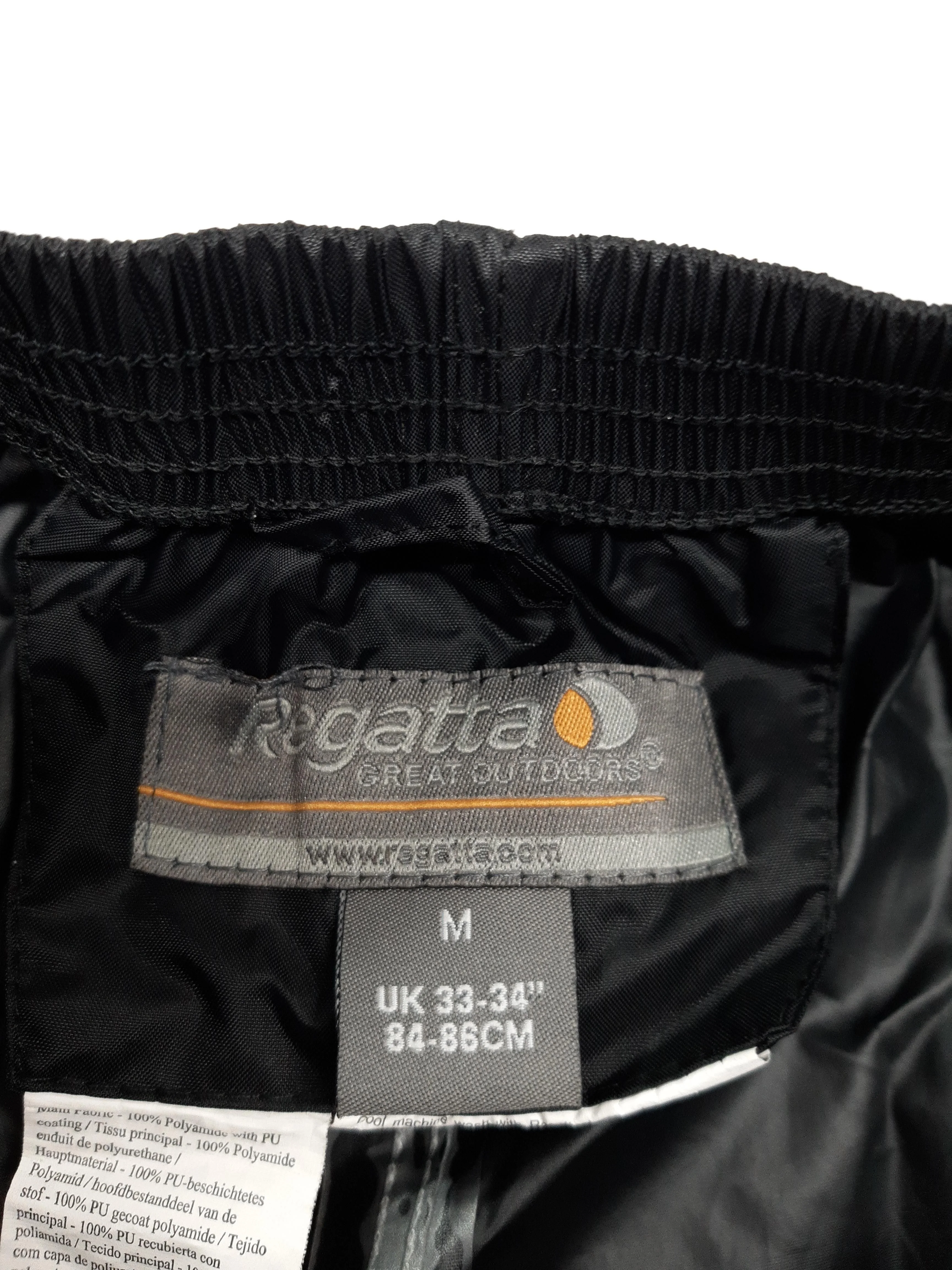 Regatta Men's Sports Bottoms M Black 100% Polyamide Sweatpants - Image 6